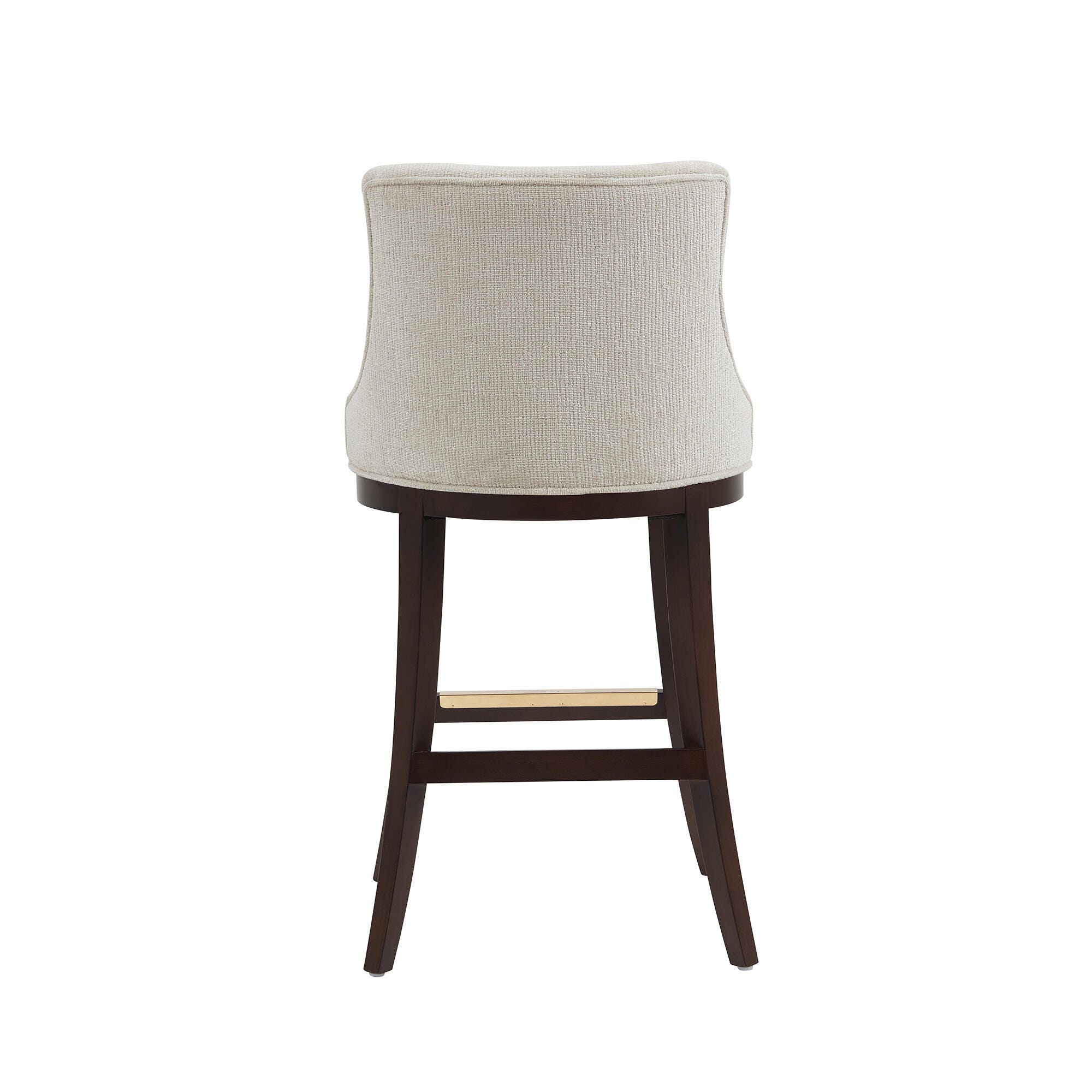 Manhattan Comfort Lucia Bar Height Bar Stool, Natural, large