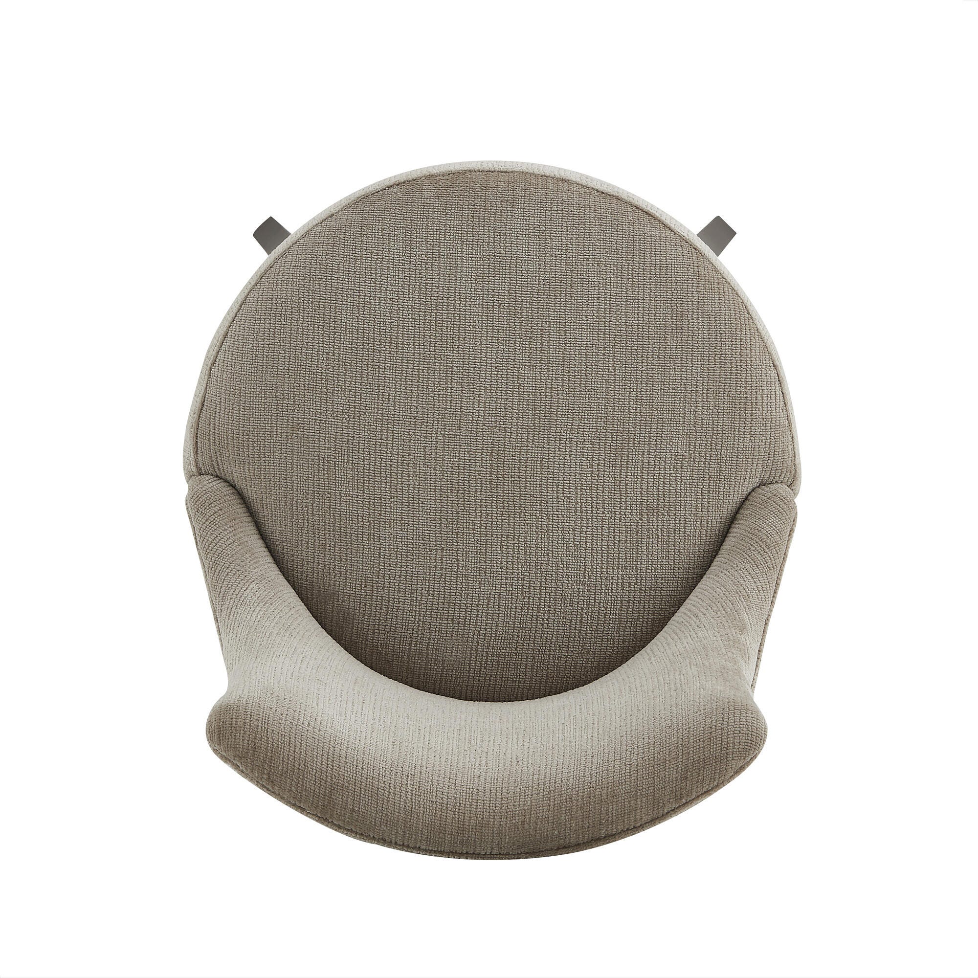 Manhattan Comfort Lucia Bar Height Bar Stool, Taupe, large