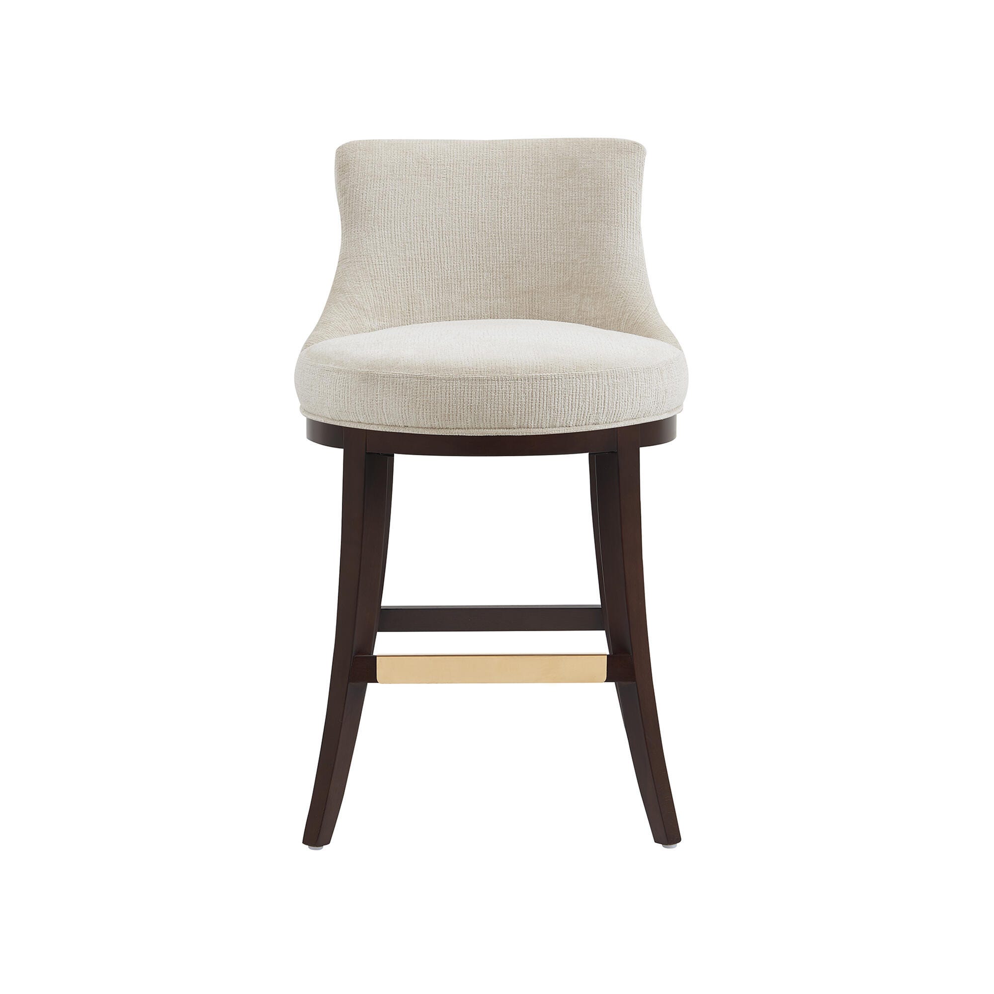 Manhattan Comfort Lucia Counter Height Counter Stool, Natural, large