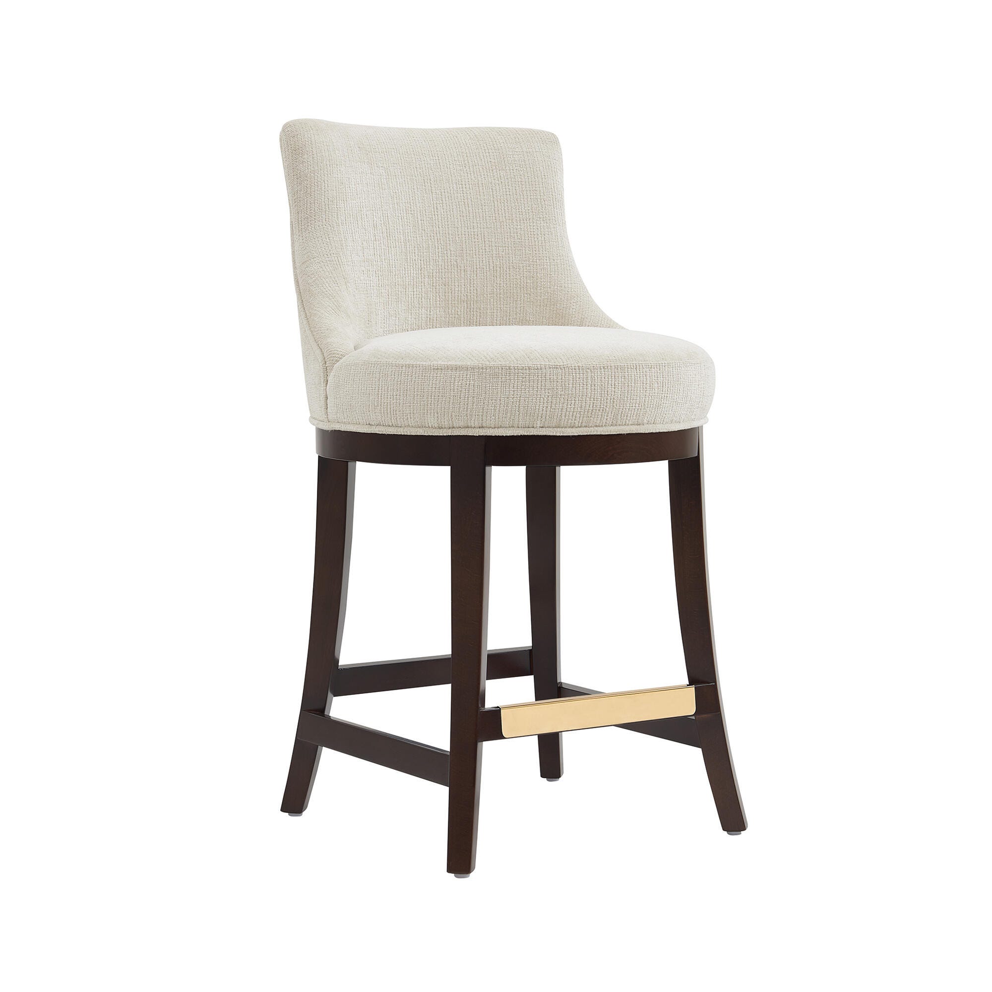 Manhattan Comfort Lucia Counter Height Counter Stool, Natural, large