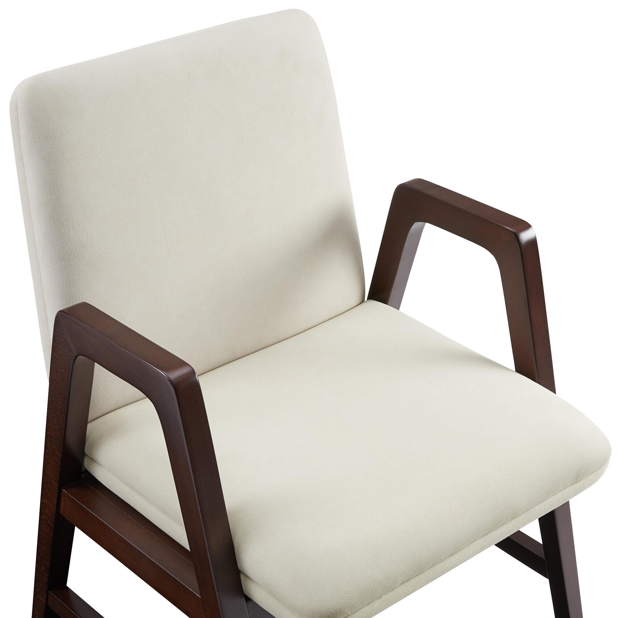 Manhattan Comfort Stella Dining Chair, Cream, large