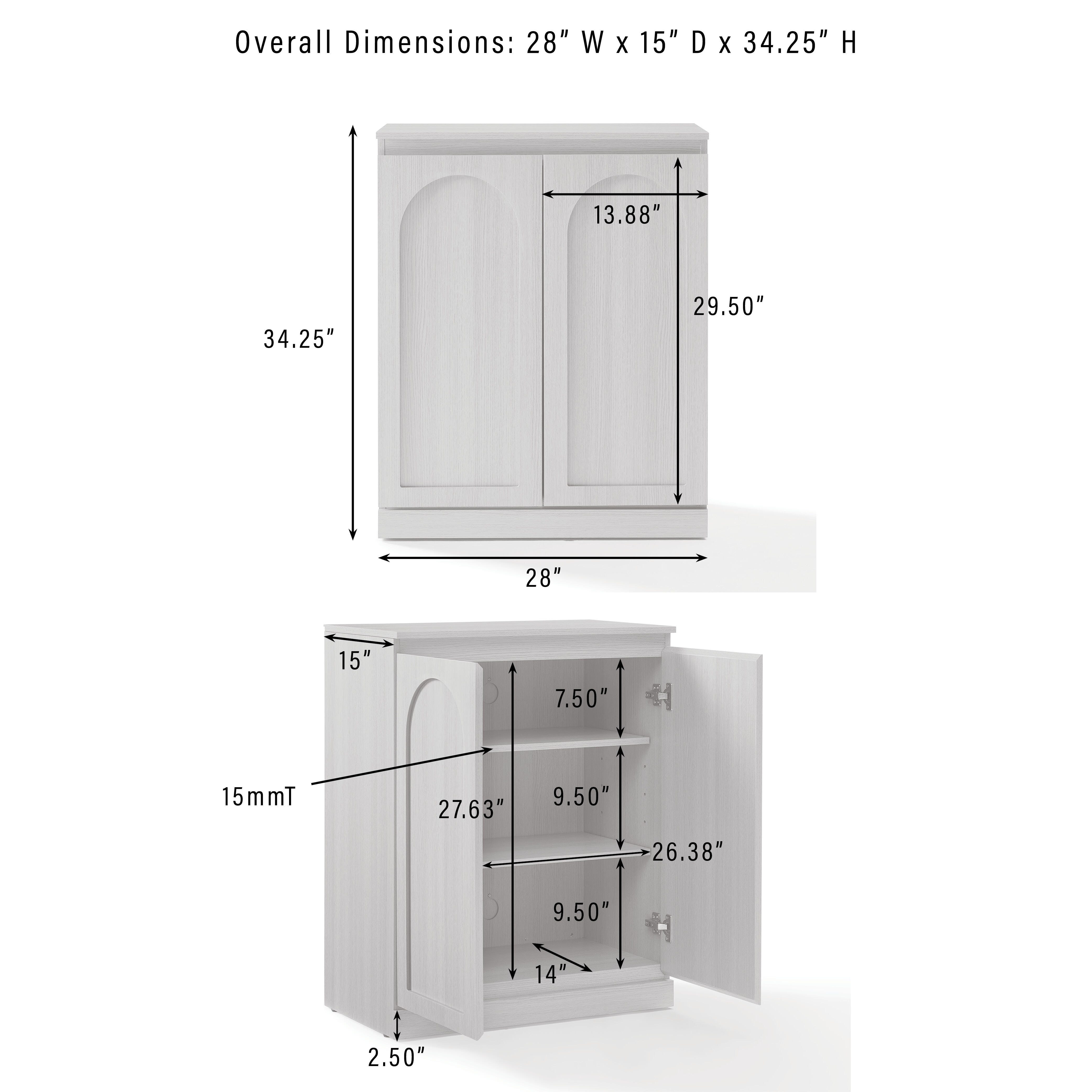 Crosley Furniture Marco Kitchen Storage Cabinet, , large