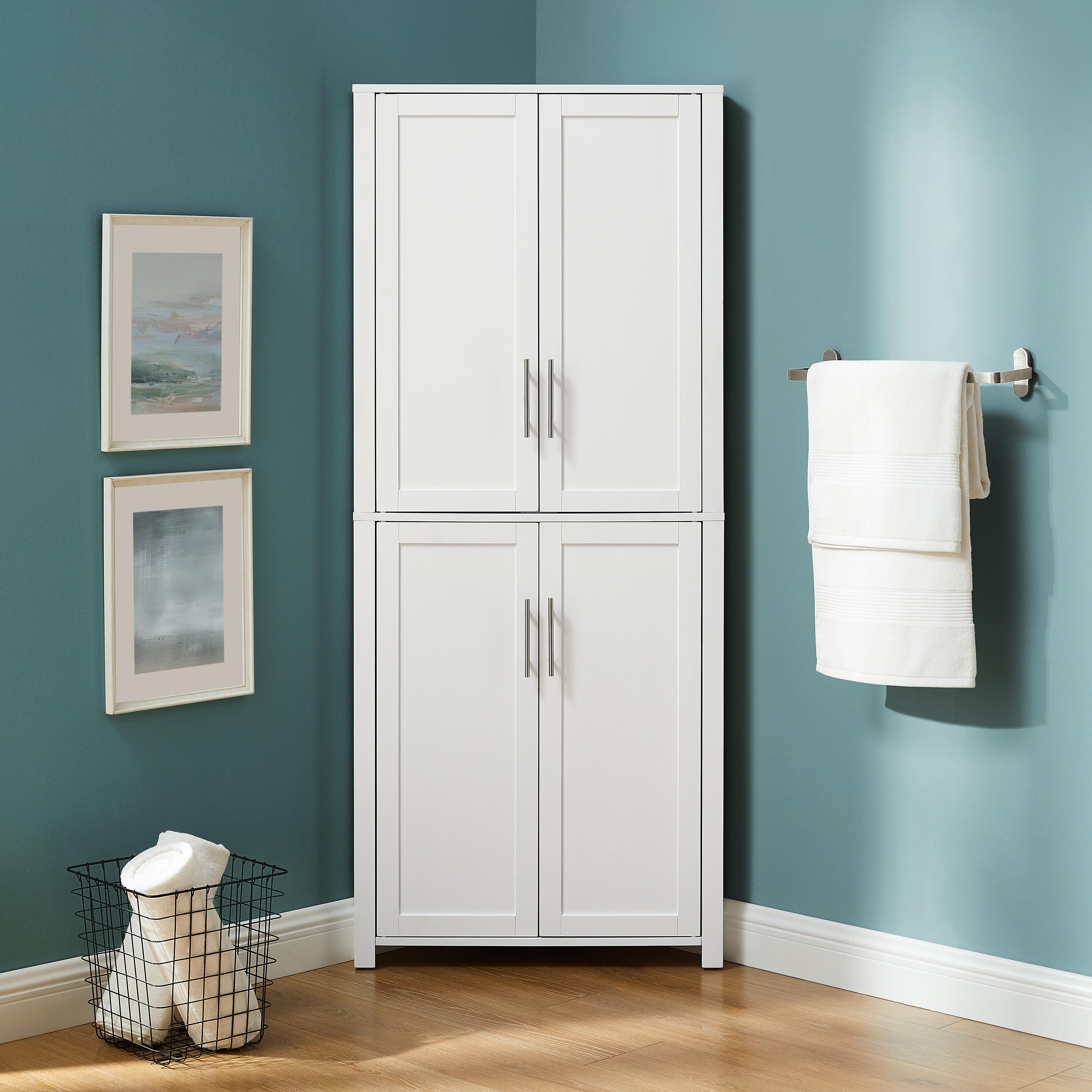 Crosley Furniture Savannah Corner Pantry | Ashley