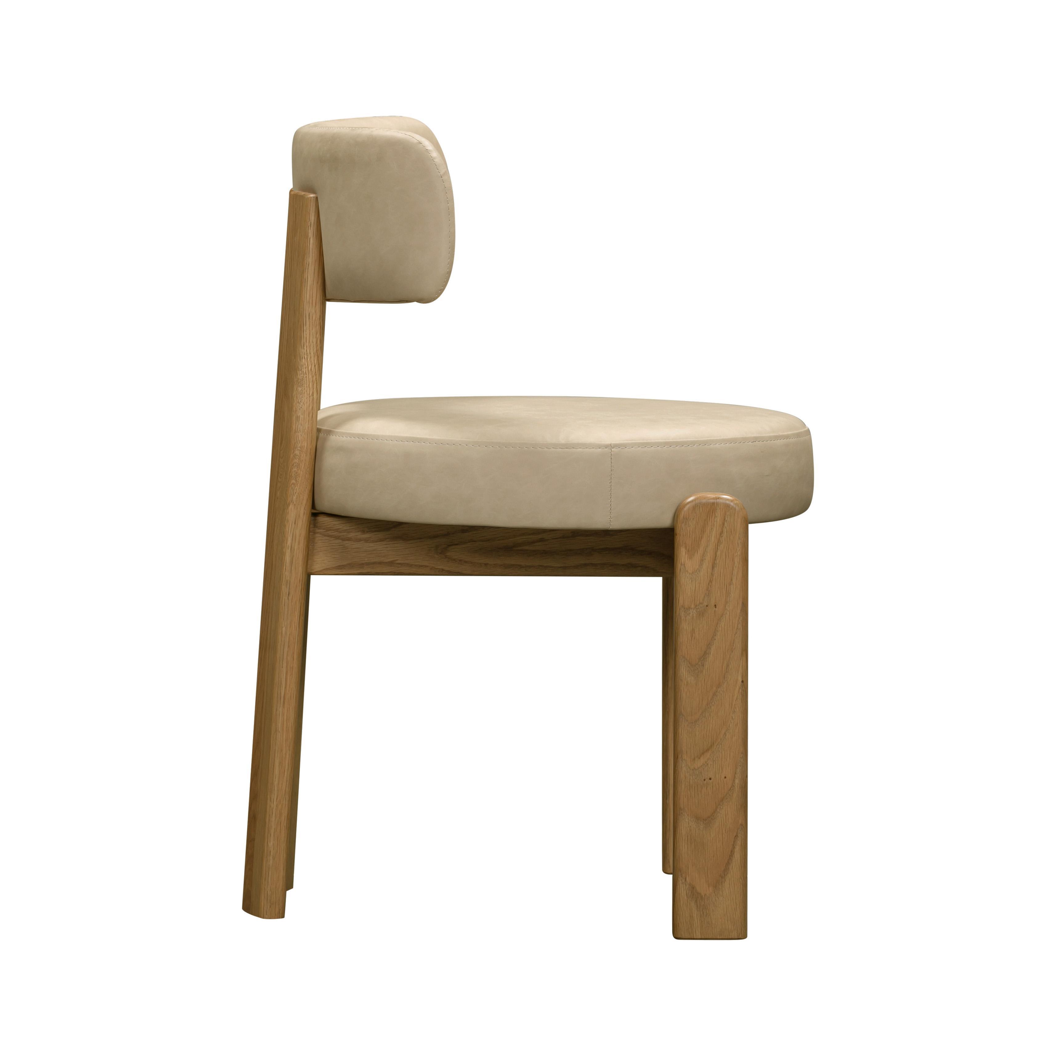 TOV Furniture Odessa Dining Chair, Cream, large