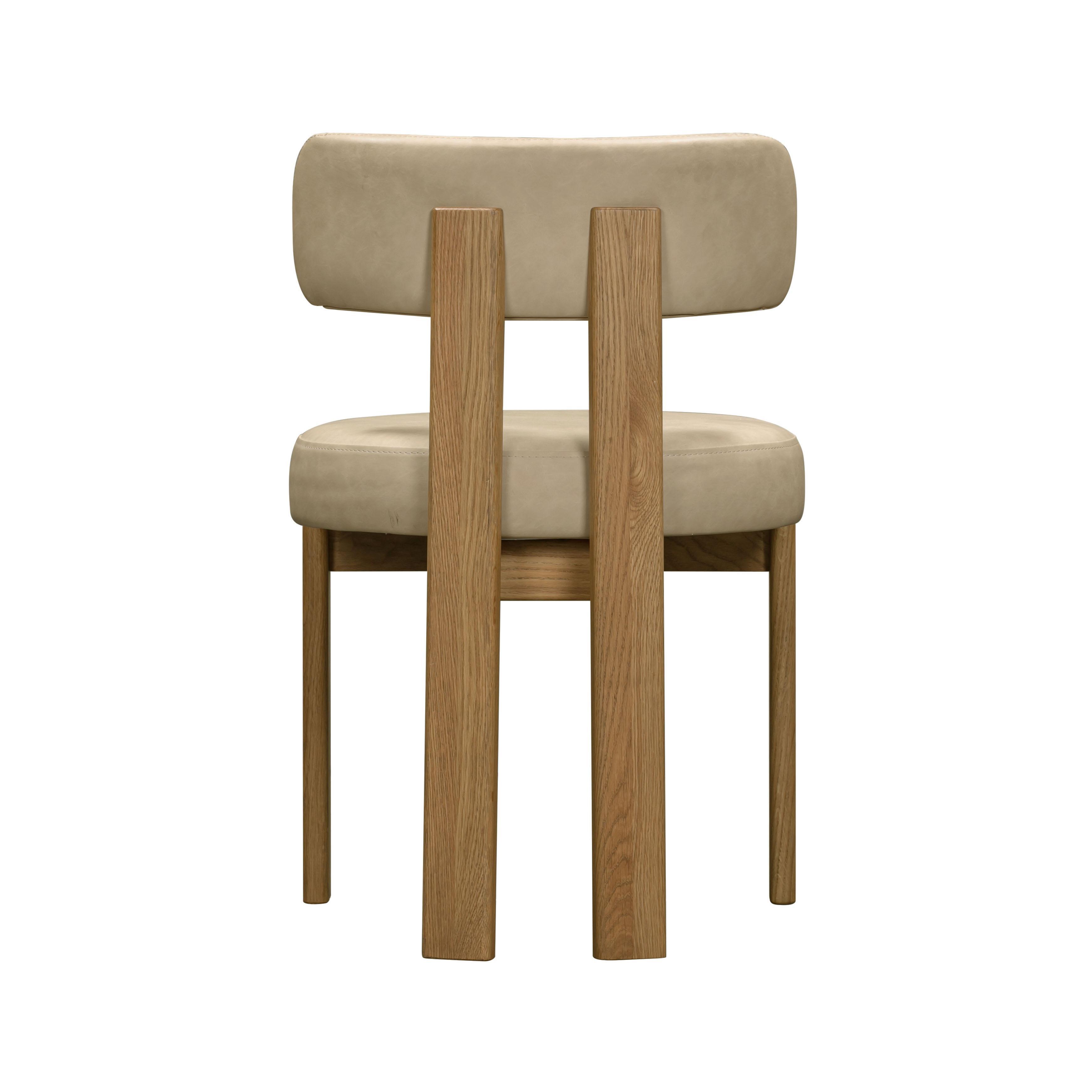 TOV Furniture Odessa Dining Chair, Cream, large