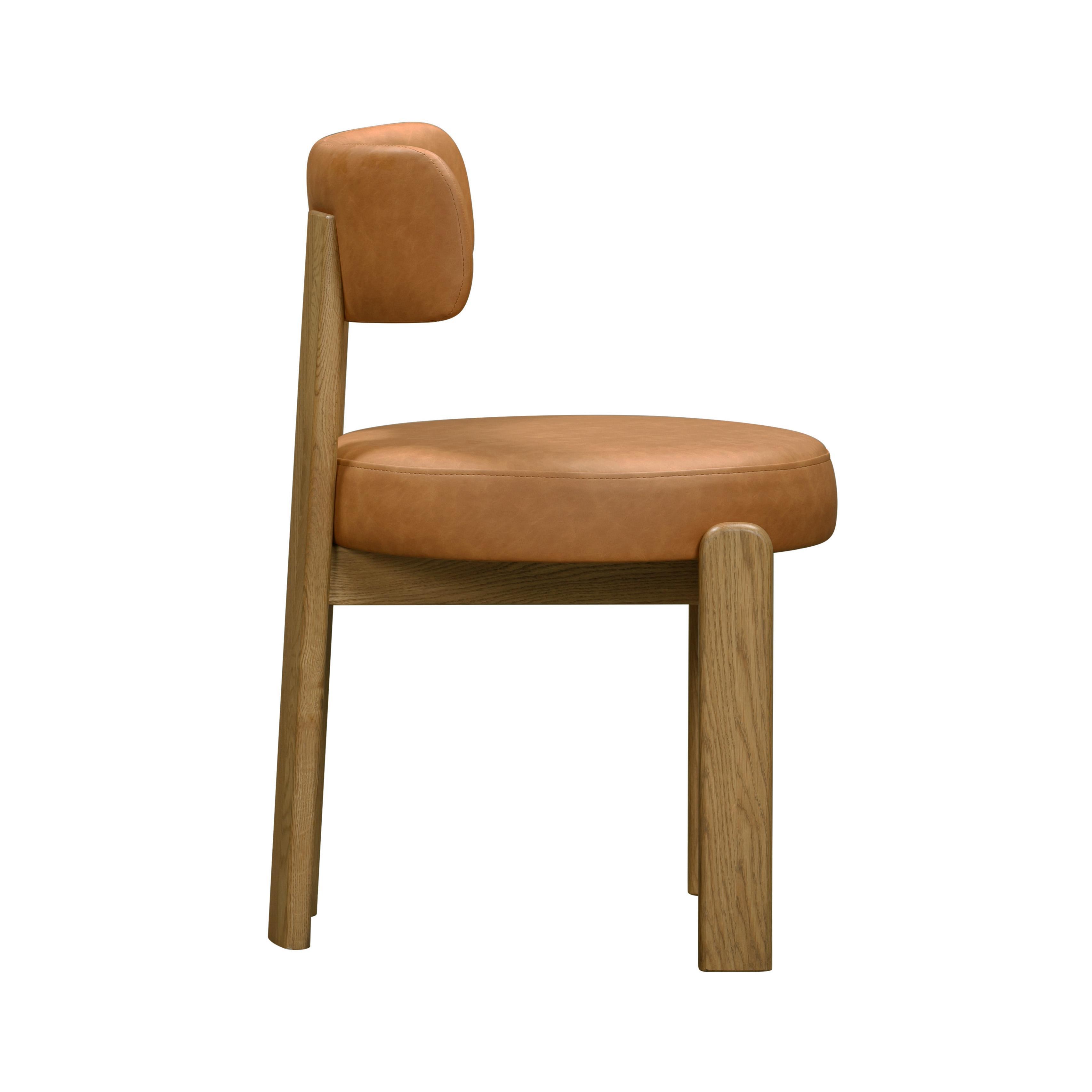 TOV Furniture Odessa Dining Chair, Brown, large