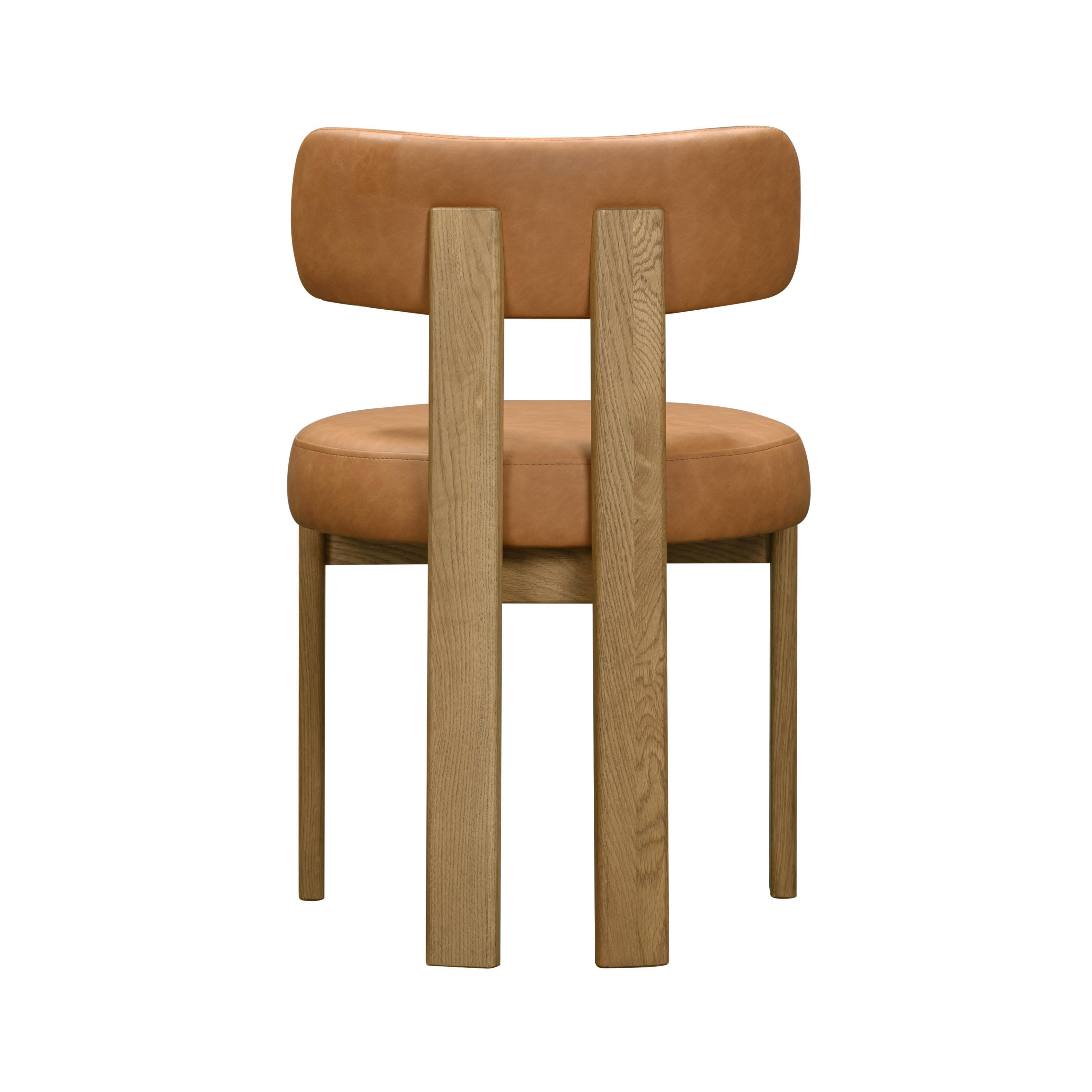 TOV Furniture Odessa Dining Chair, Brown, large