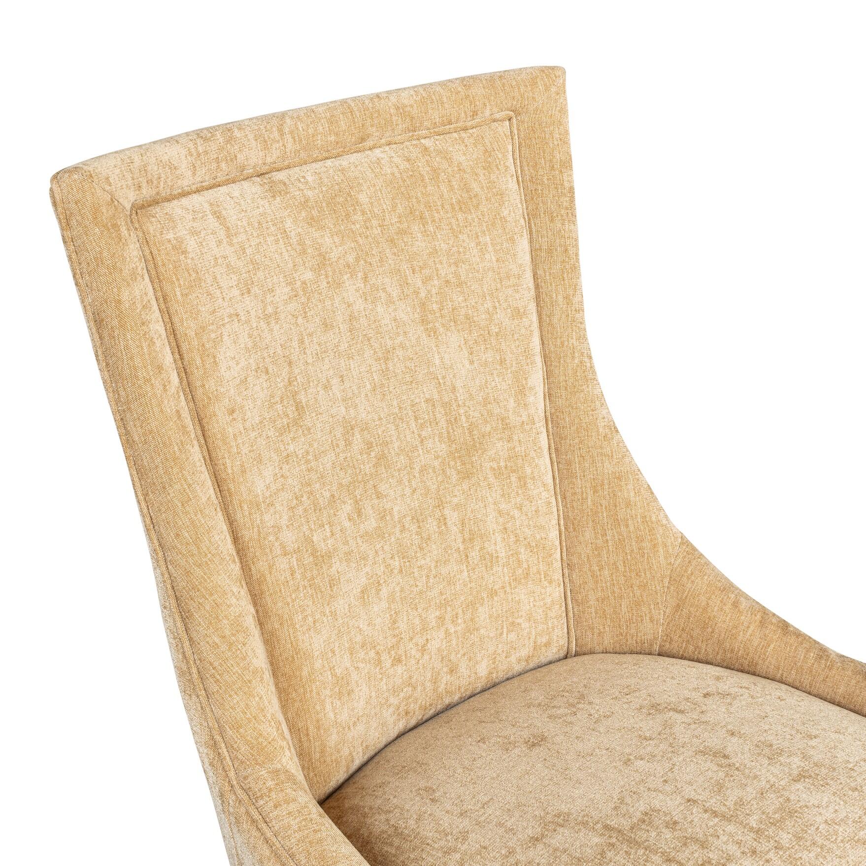 Madison Park Signature Ultra Upholstered Dining Chairs (Set of 2), Gold, large