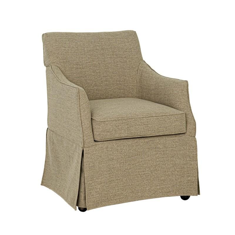Martha Stewart London Upholstered Dining Chair, Beige, large