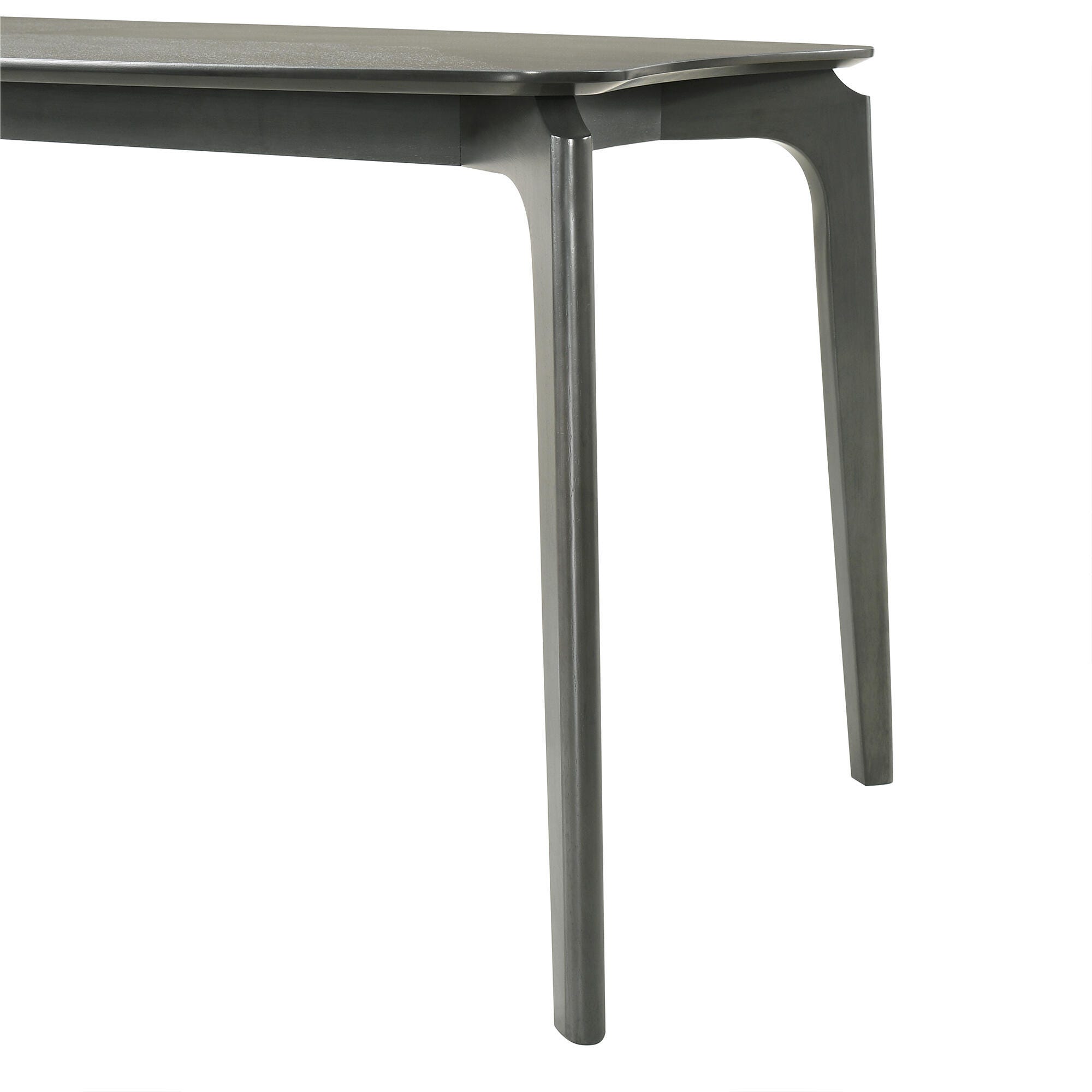Armen Living Kalia Dining Table, Gray, large