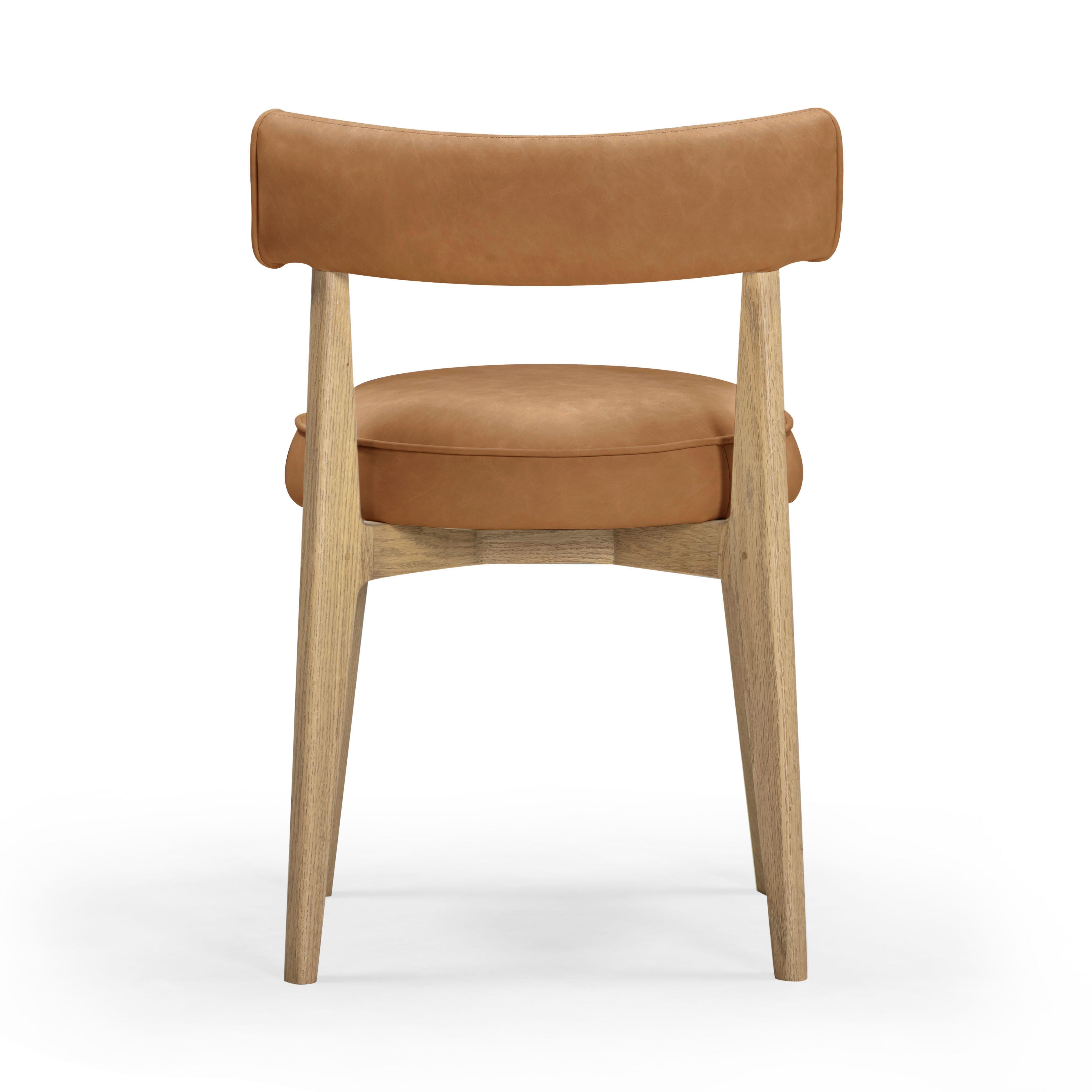 TOV Furniture Nikita Dining Chair, Brown, large