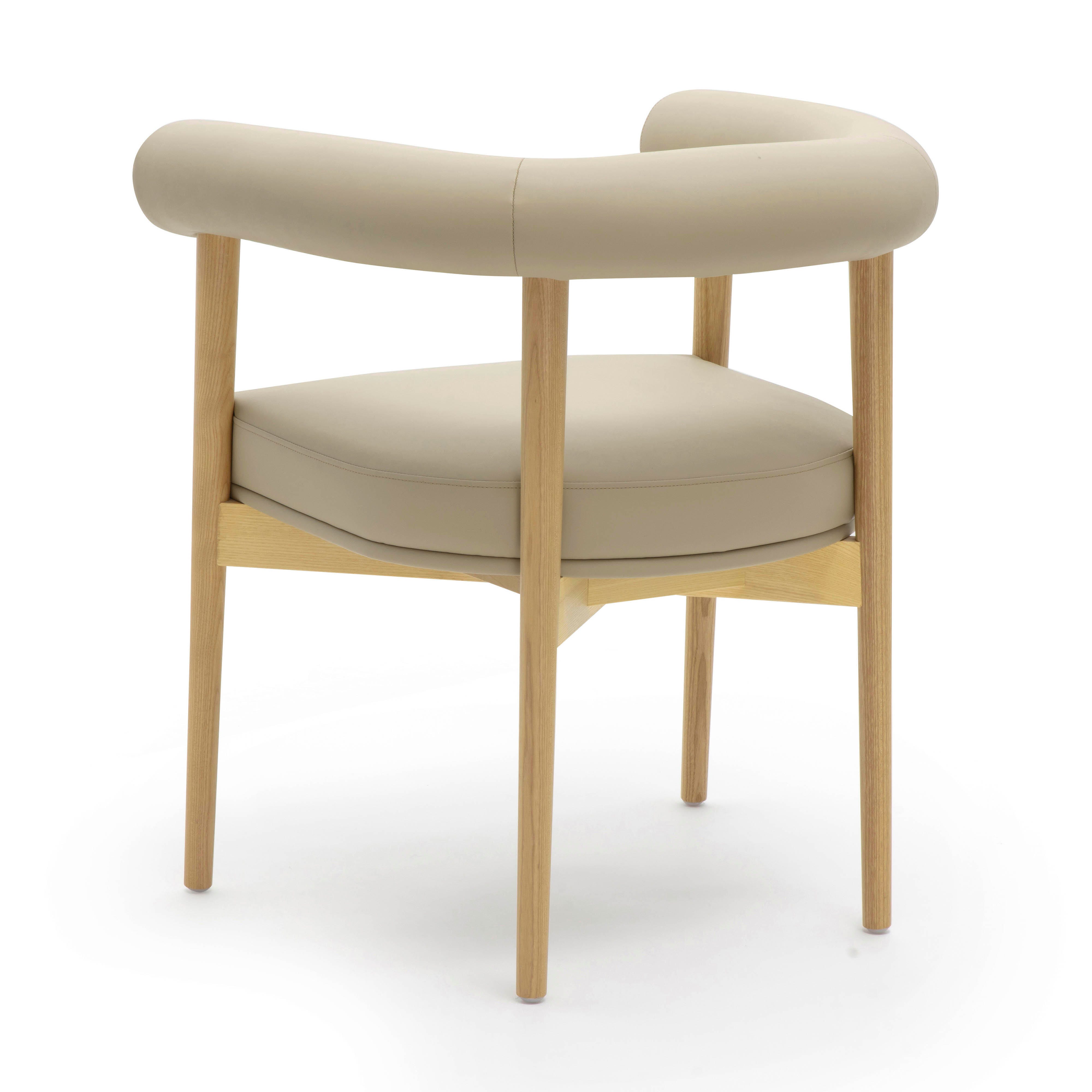 TOV Furniture Spara Dining Chair, Taupe, large