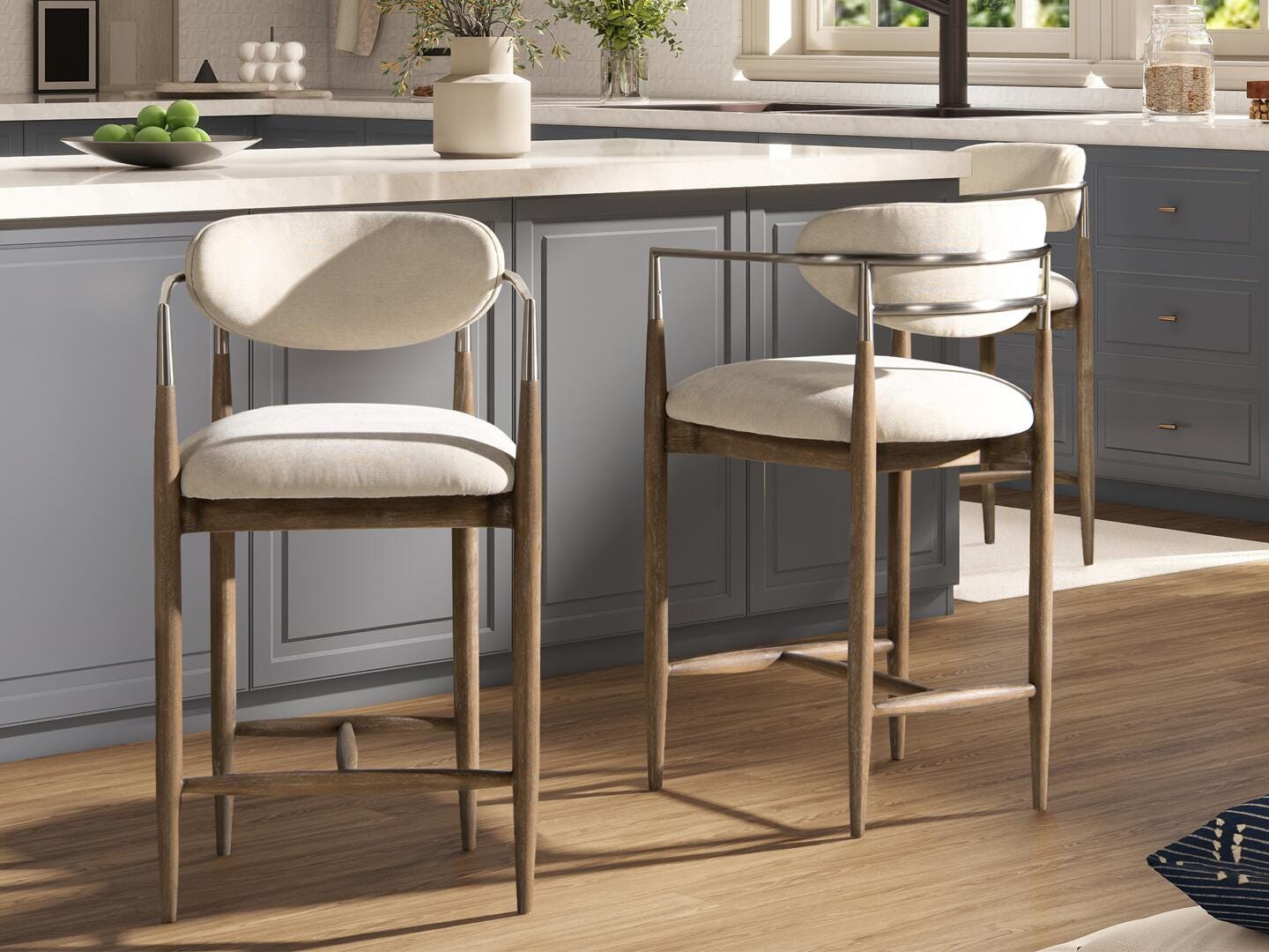 Jennifer Taylor Home Artemis Bar Height Bar Stool, , large