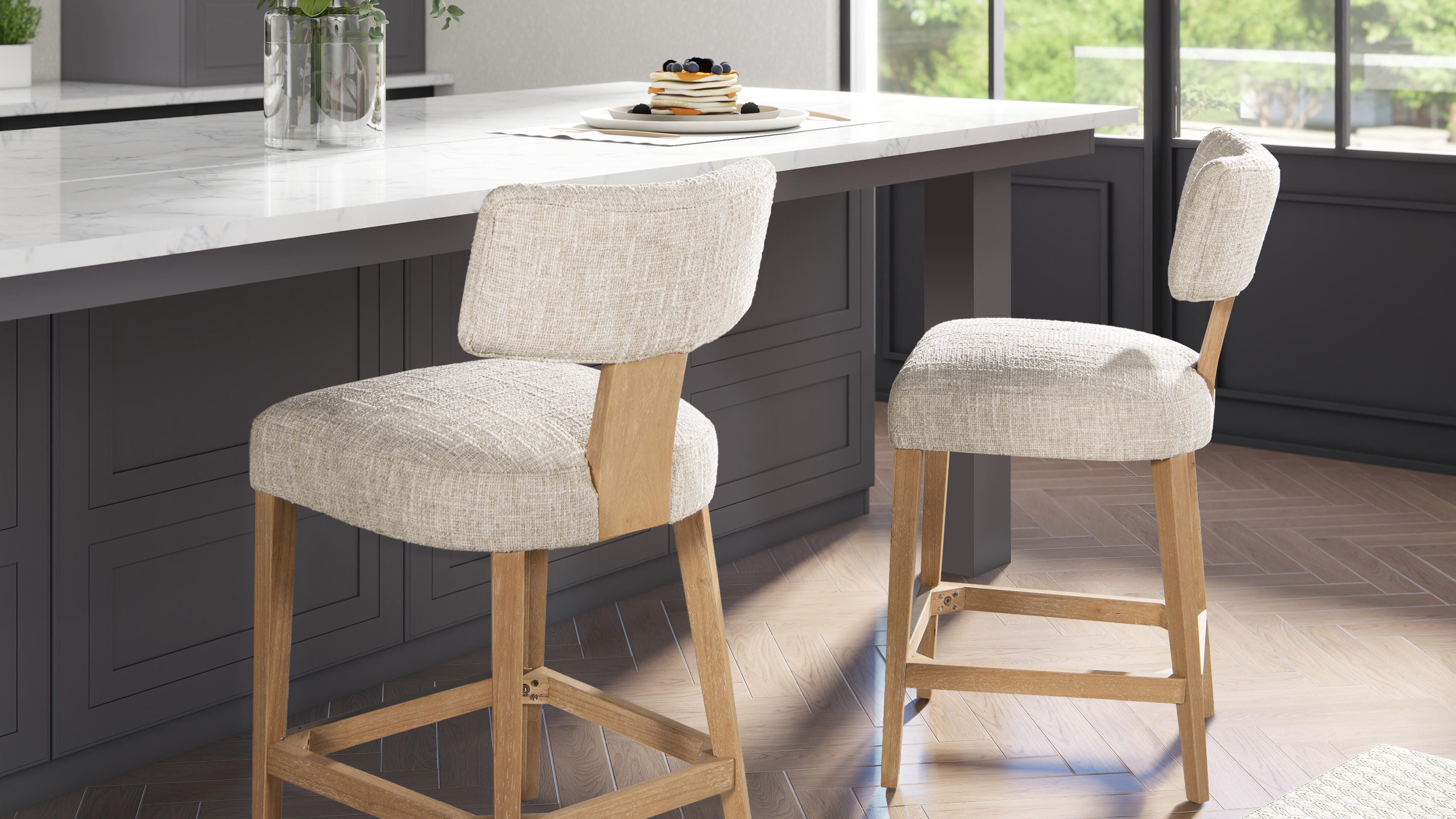 Jennifer Taylor Home Louise Bar Height Bar Stool, , large