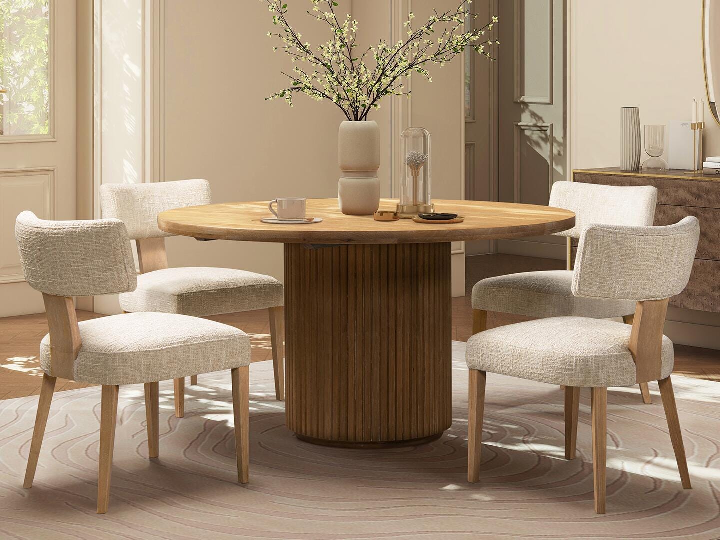Jennifer Taylor Home Louise Dining Chair(Set of 2), , large