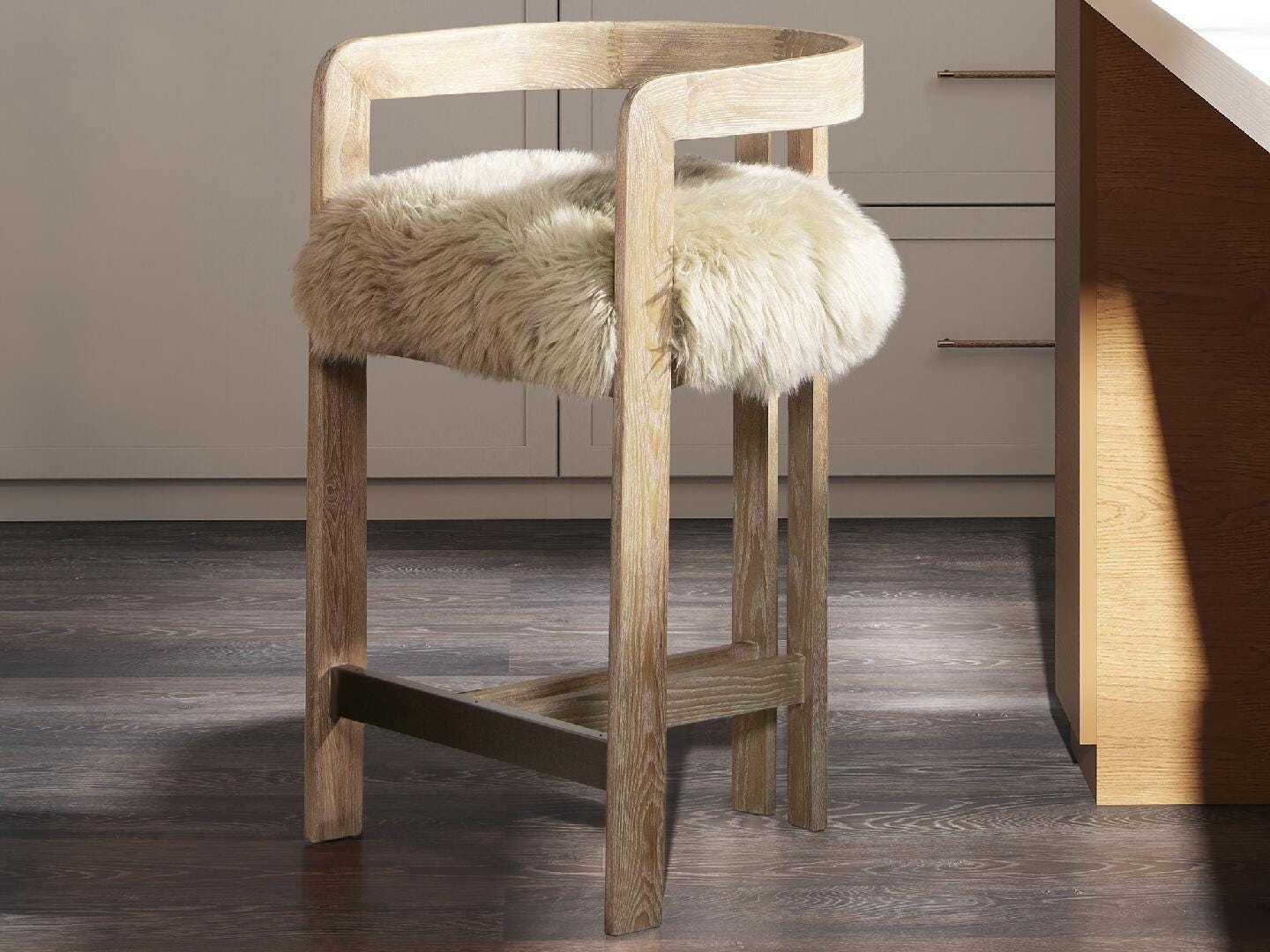 Jennifer Taylor Home Millwick Counter Height Bar Stool, , large
