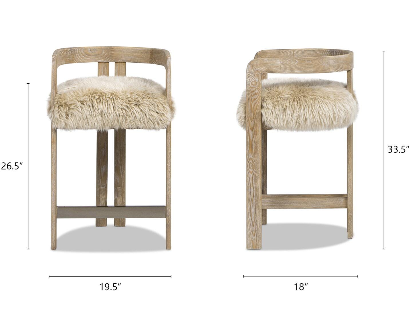 Jennifer Taylor Home Millwick Counter Height Bar Stool, , large