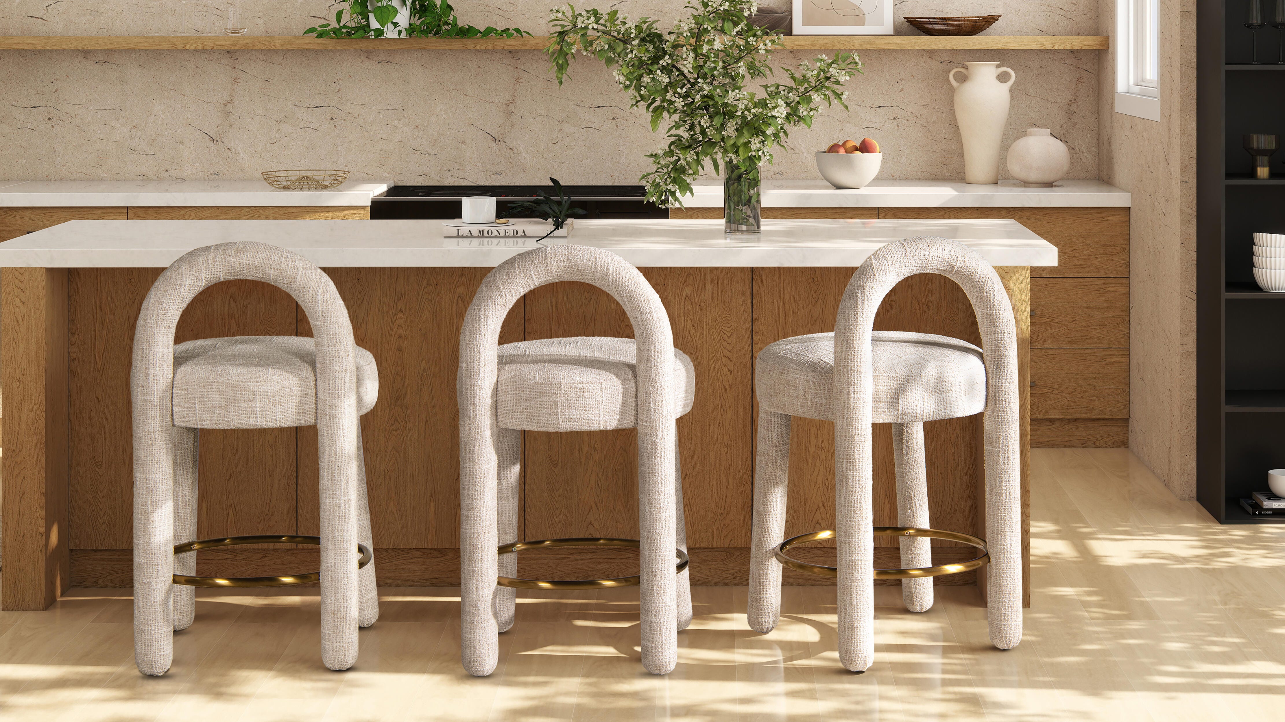 Jennifer Taylor Home Penny Bar Height Bar Stool, , large