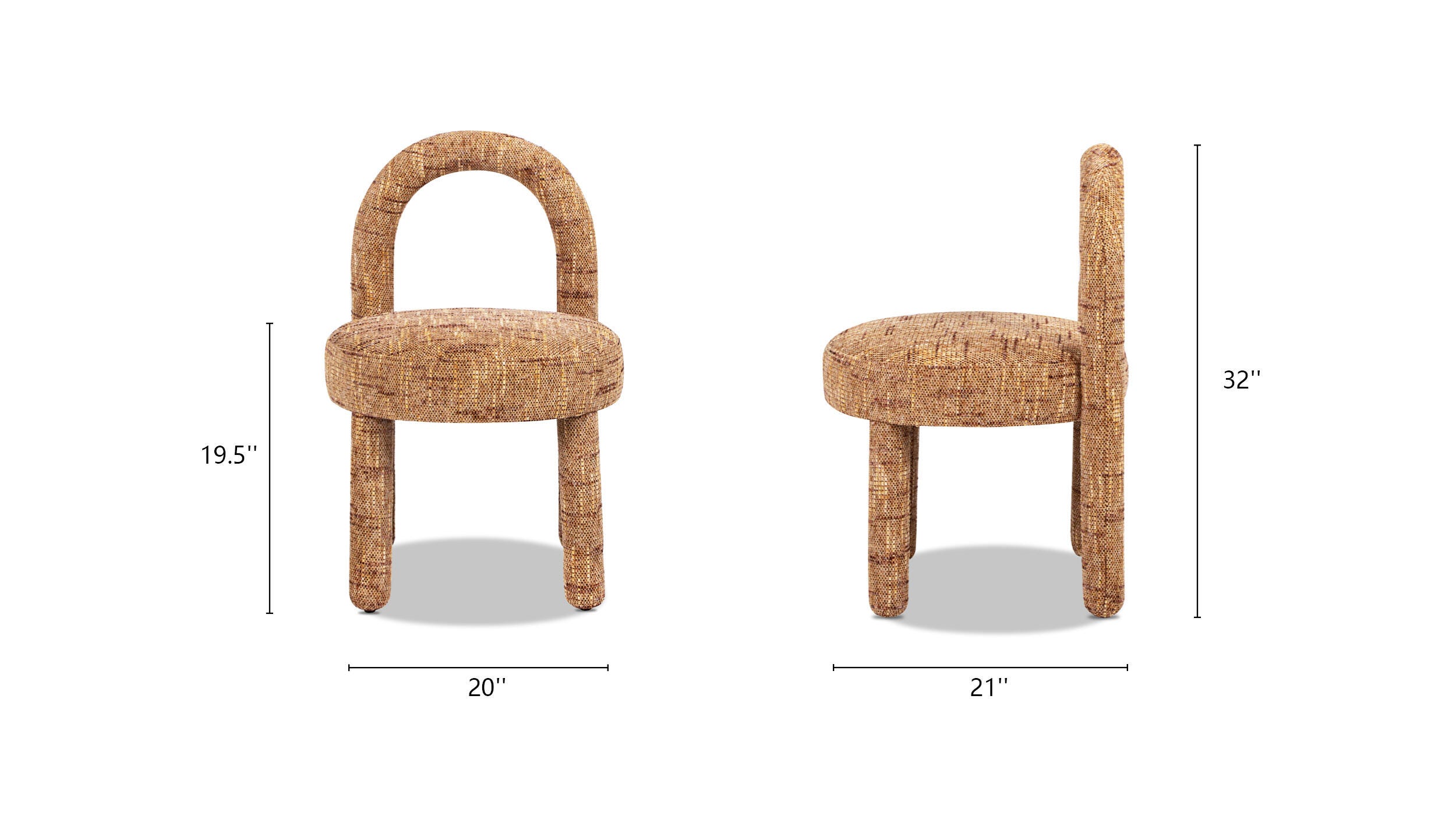 Jennifer Taylor Home Penny Dining Chair(Set of 2), , large