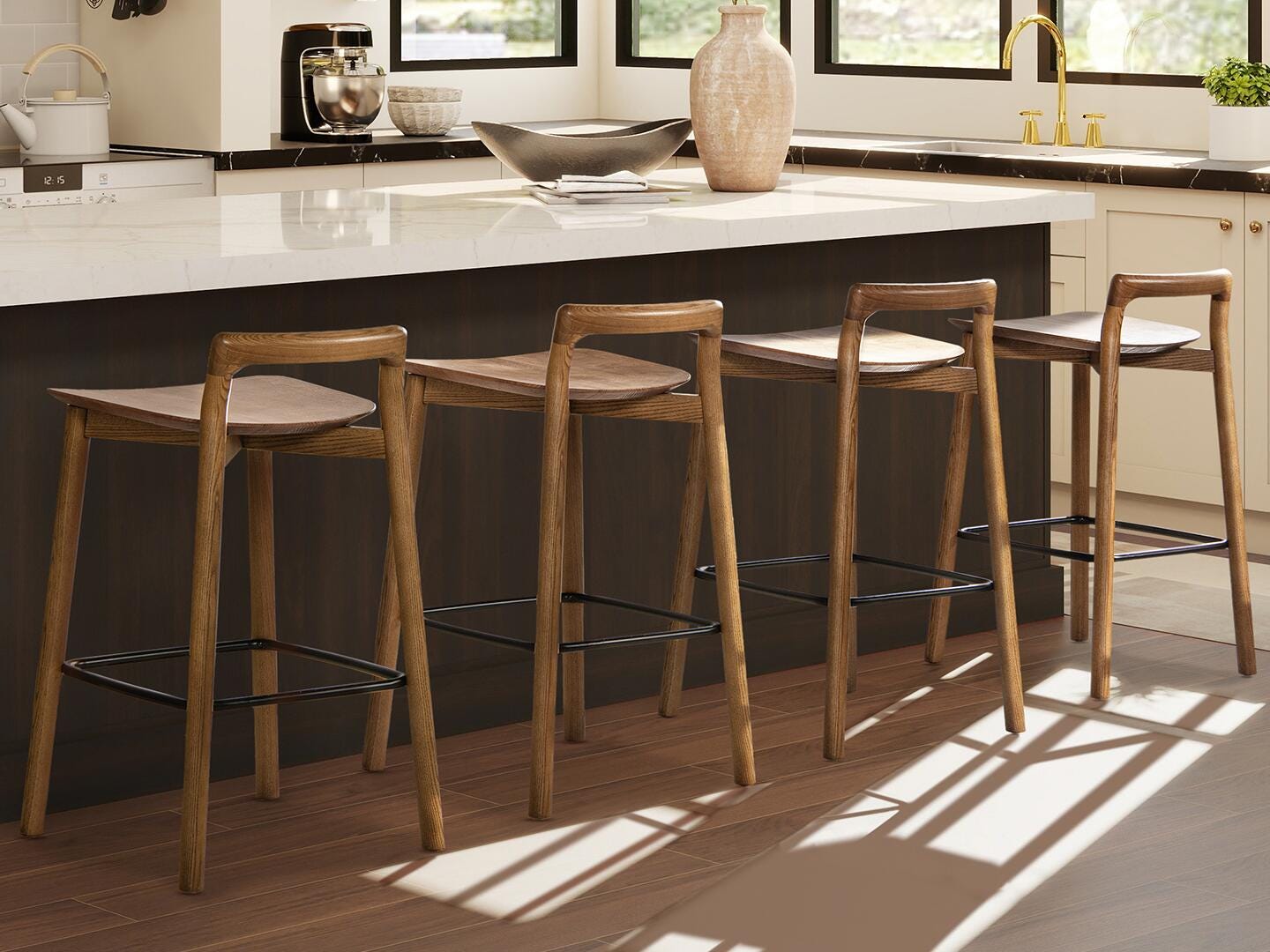 Jennifer Taylor Home Sven Bar Height Bar Stool, , large