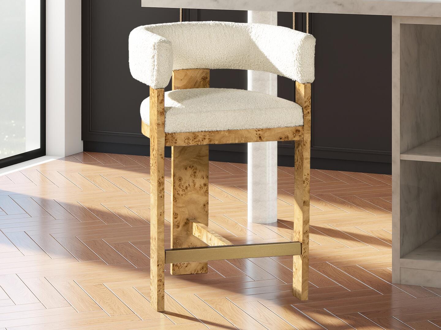Jennifer Taylor Home Vavona Bar Height Bar Stool, , rollover