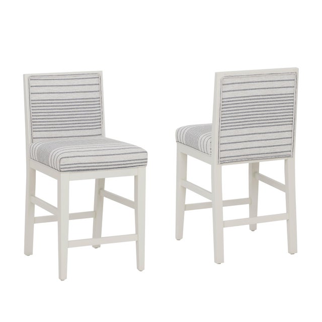 Linon Bobbi Counter Height Barstool (Set of 2)