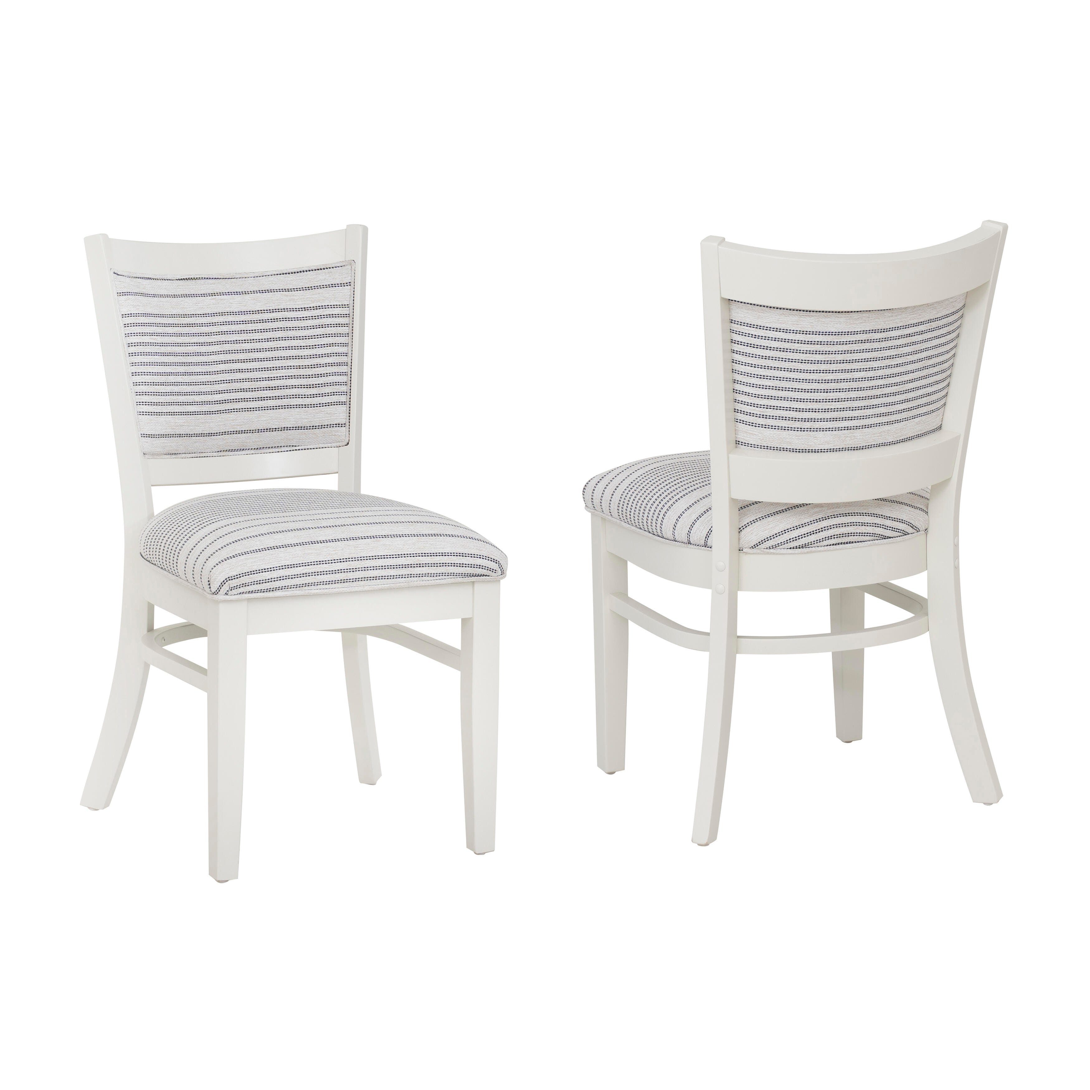 Linon Lanney Side Chair (Set of 2), Gray, large