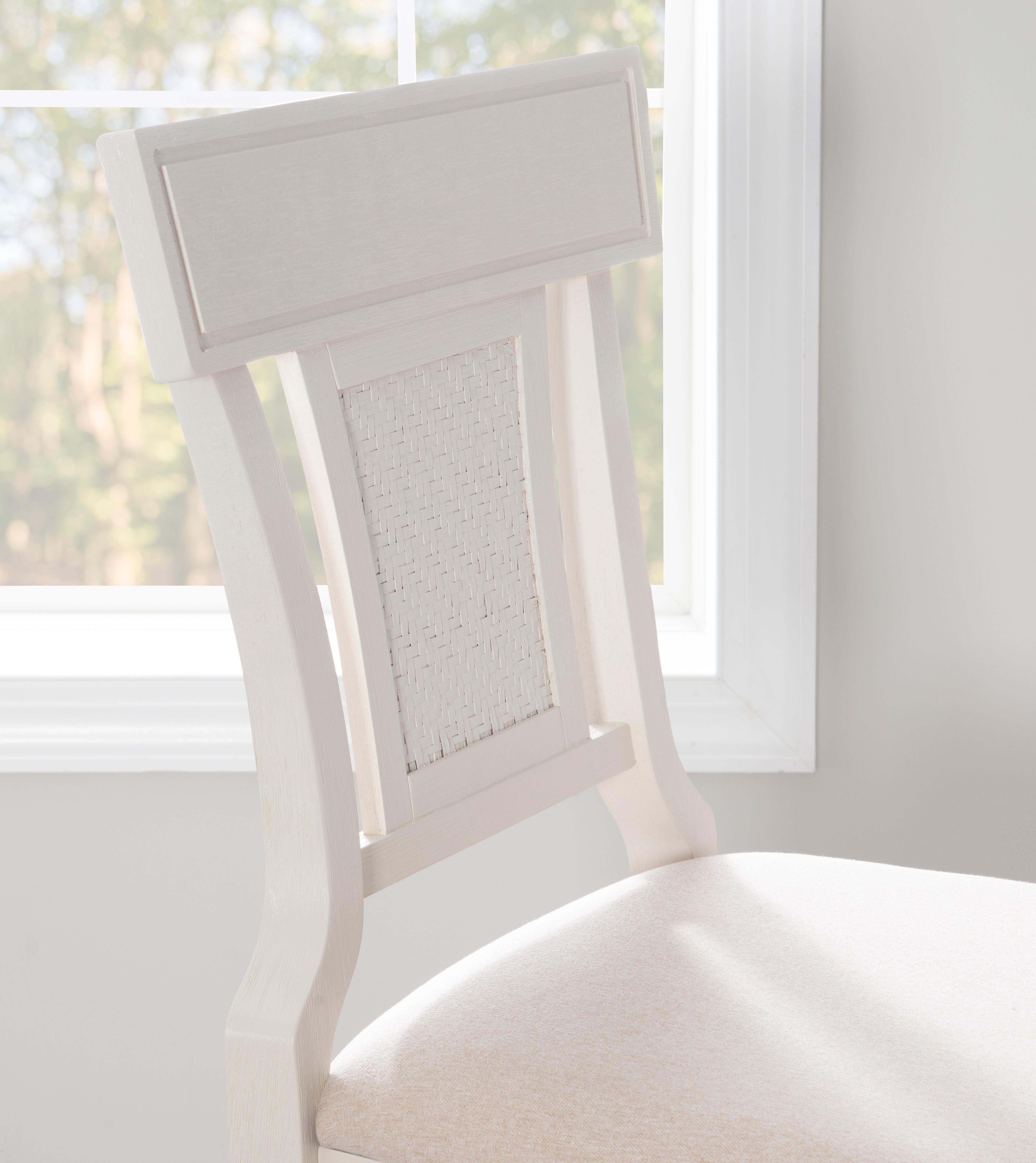 Linon Lina Bar Height Barstool, Beige, large