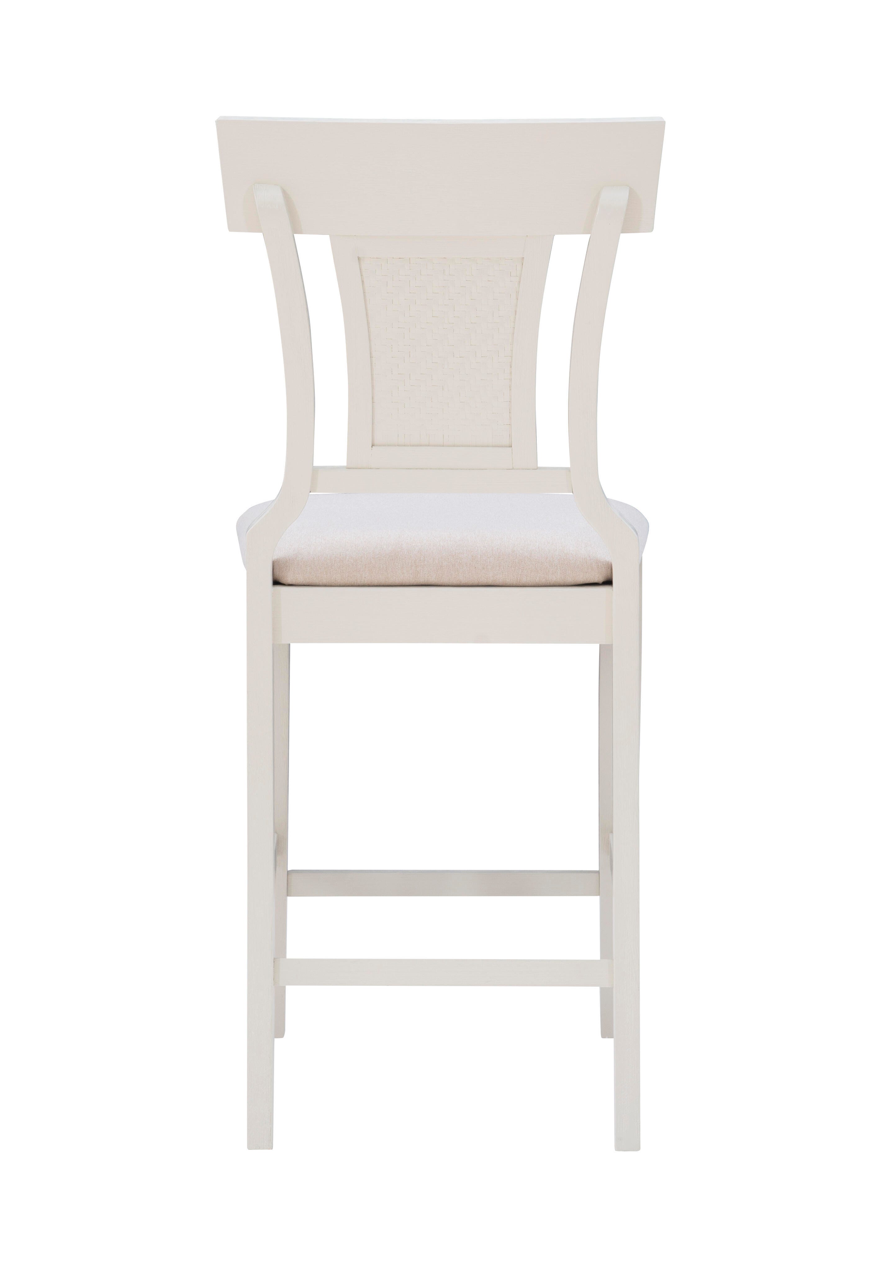 Linon Lina Counter Height Bar Stool, Beige, large