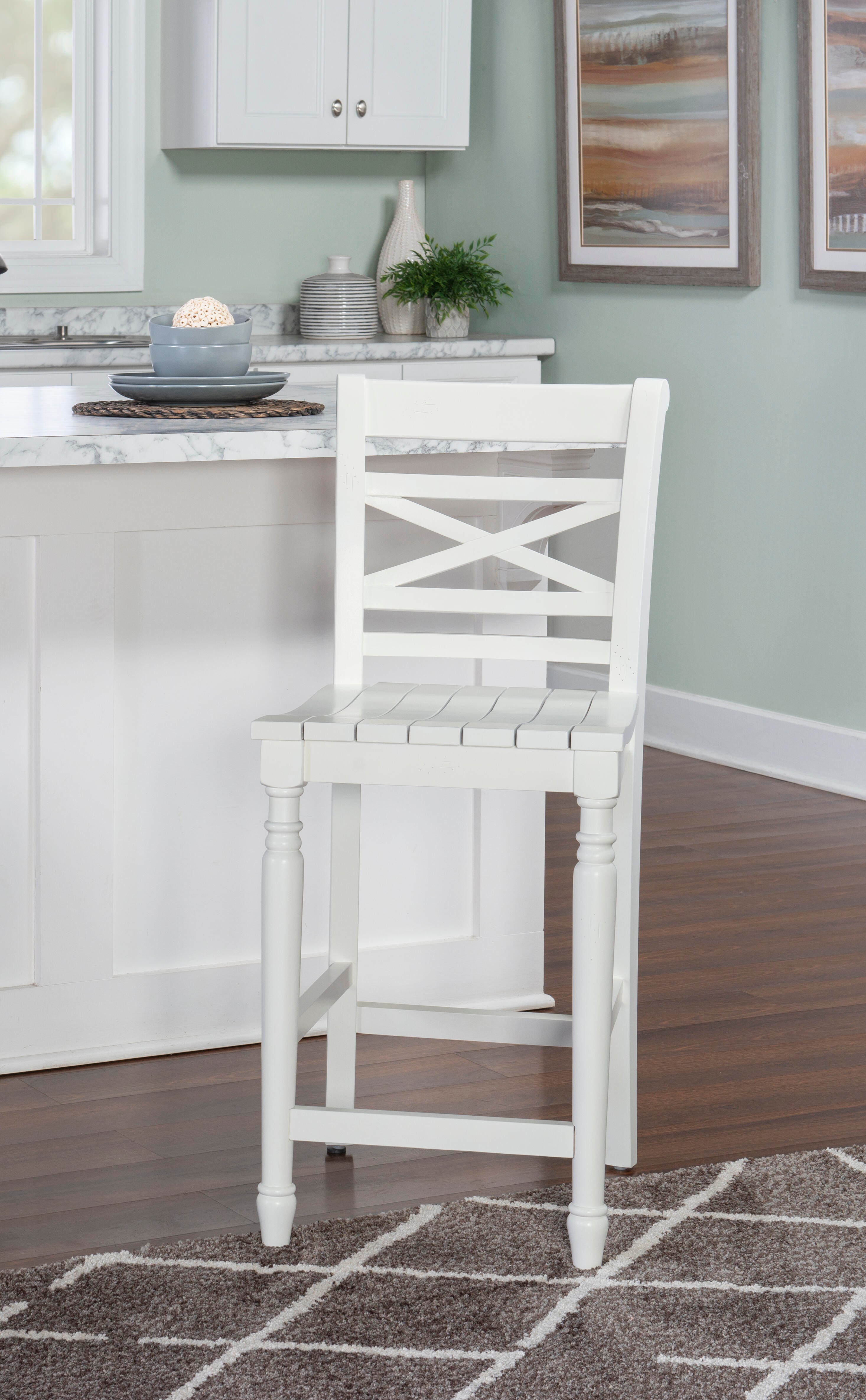 Linon Starke Counter Height Bar Stool, , large