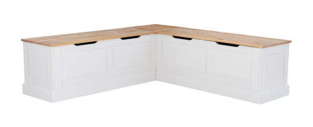 Linon Landin 62" Backless Breakfast Nook
