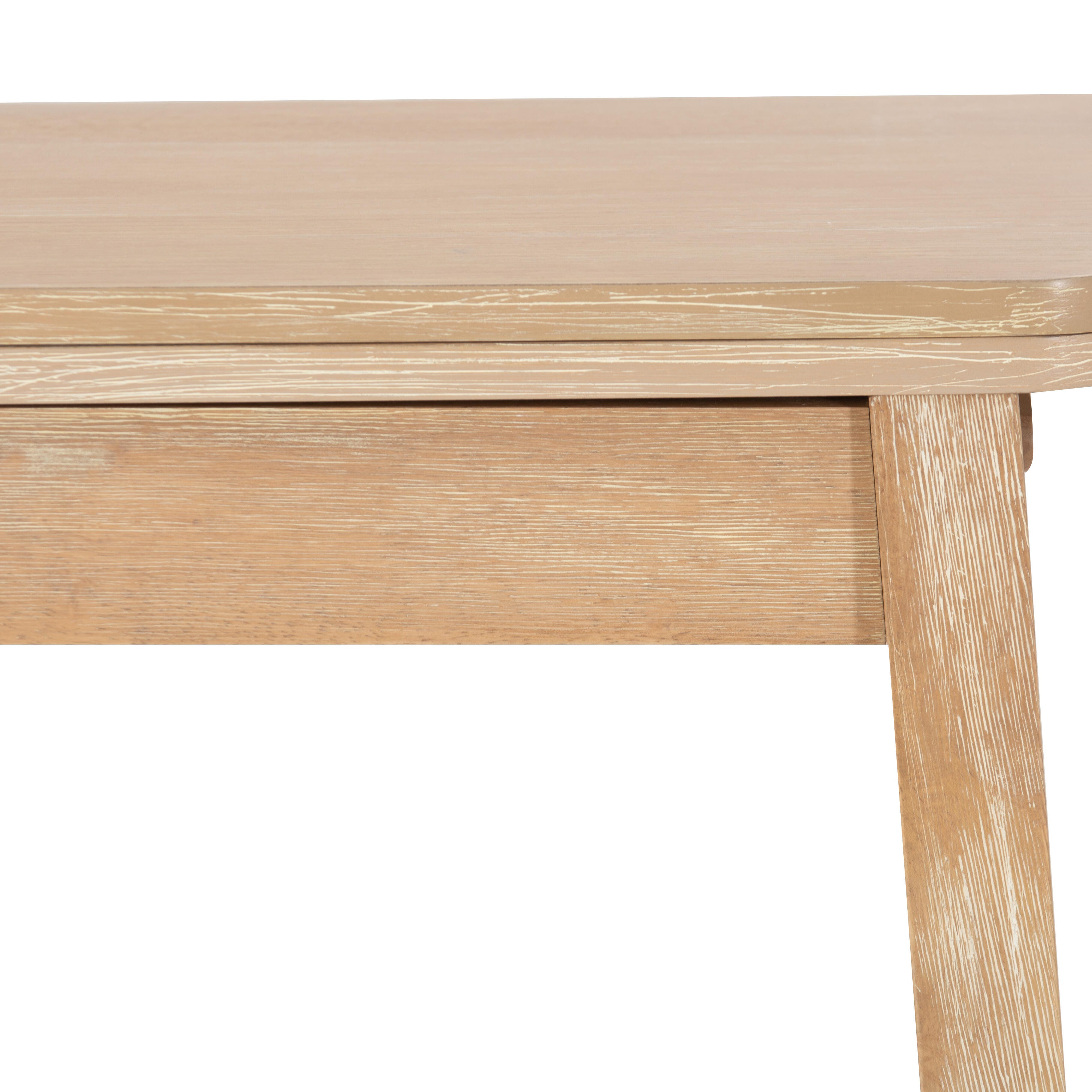 Linon Brendan Dining Table and 2 Chairs, Natural/Brown, large