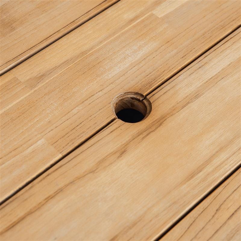 Linon Cary Outdoor Dining Table, , large