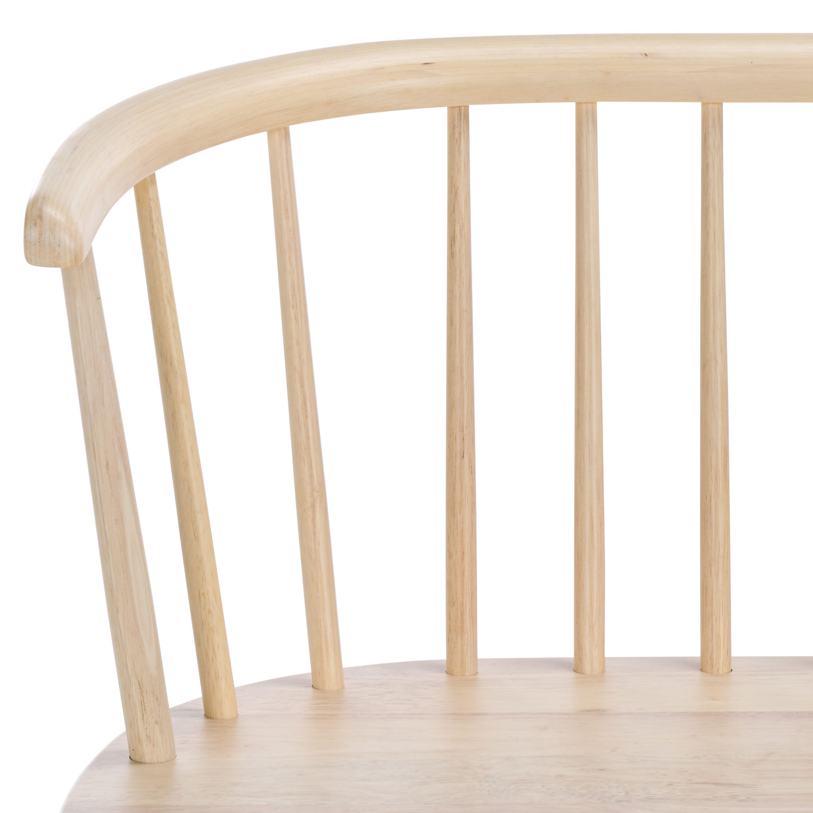 Safavieh Blanchard 19" Dining Bench, White Washed, large