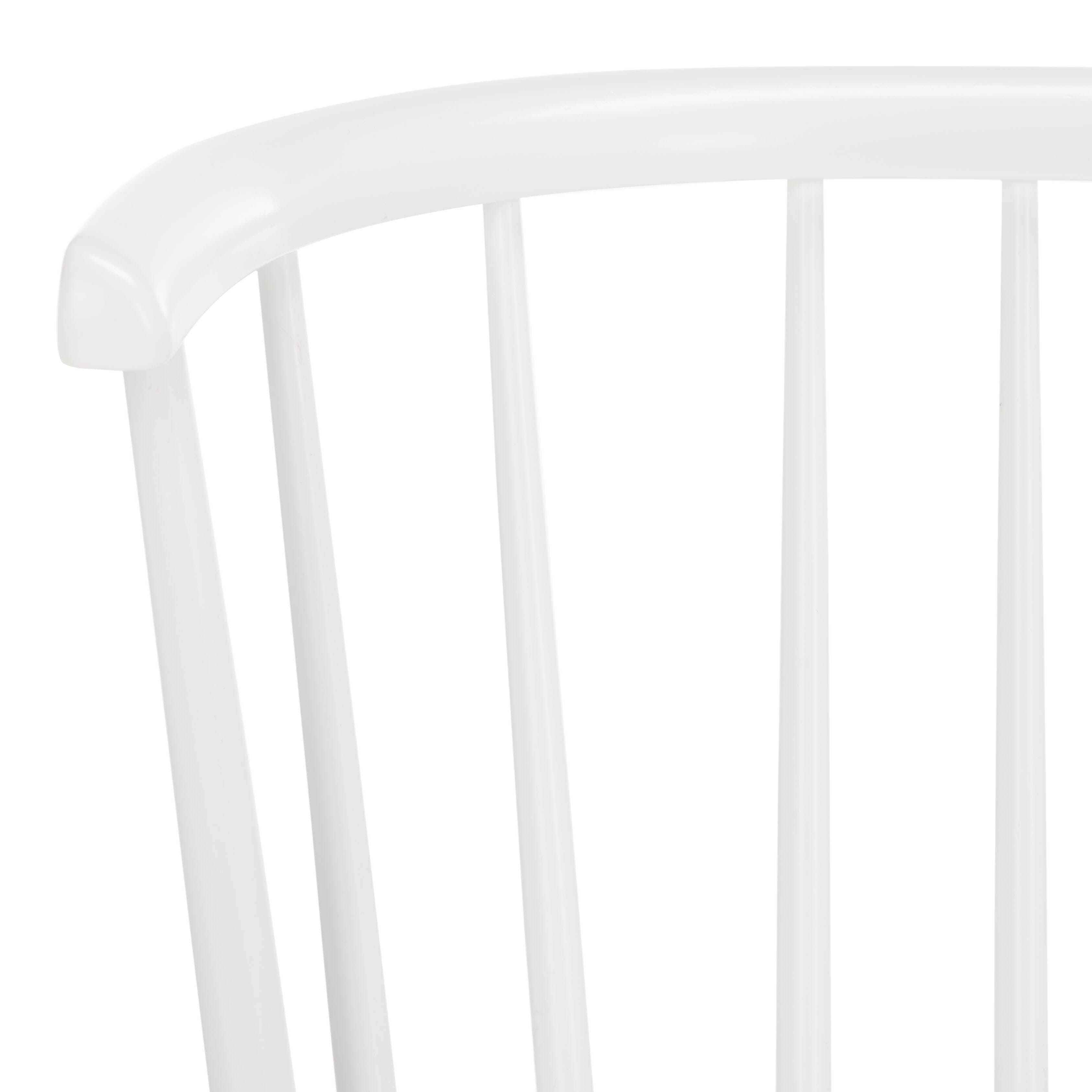 Safavieh Blanchard 19" Dining Bench, White, large