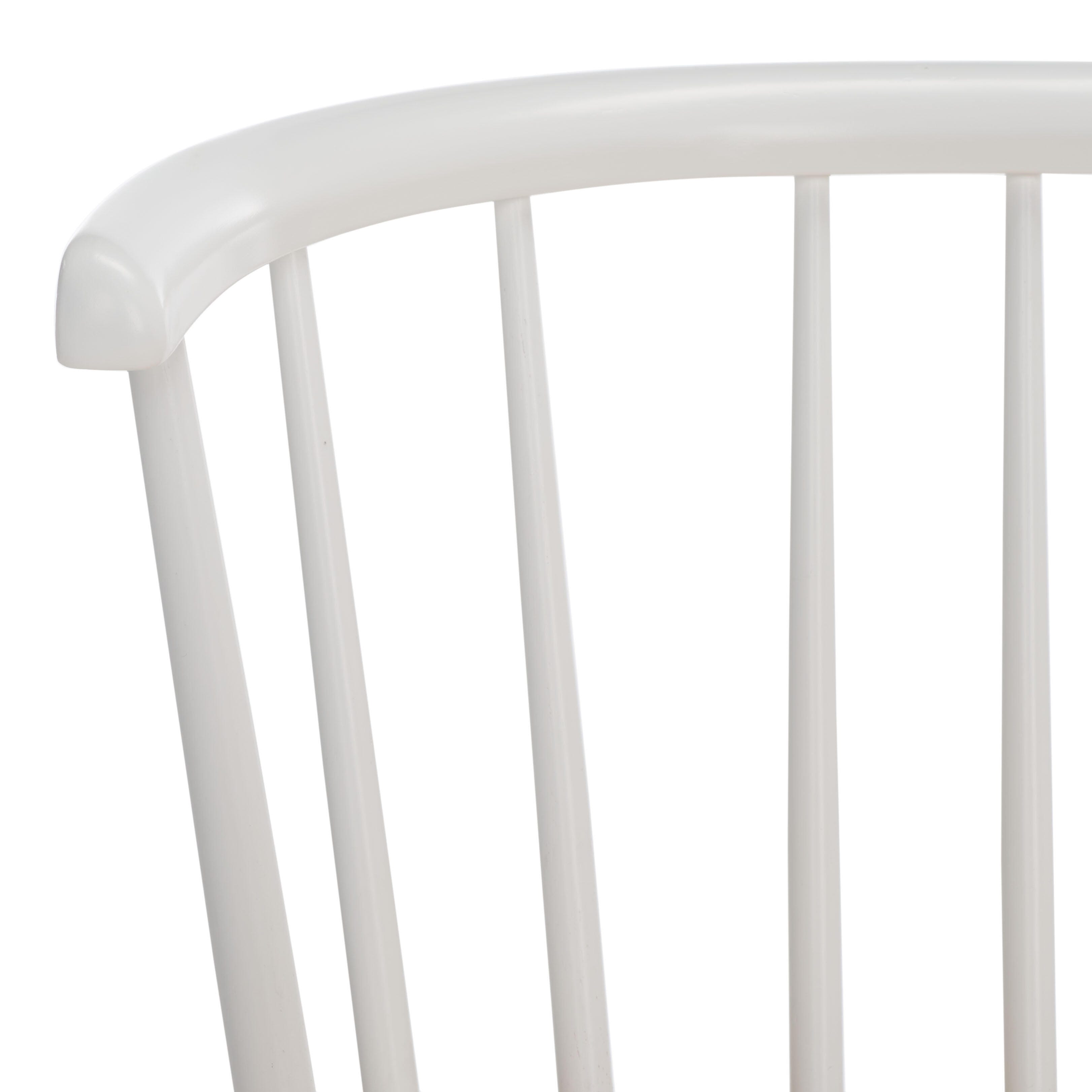 Safavieh Blanchard 19" Dining Bench, Natural/White, large