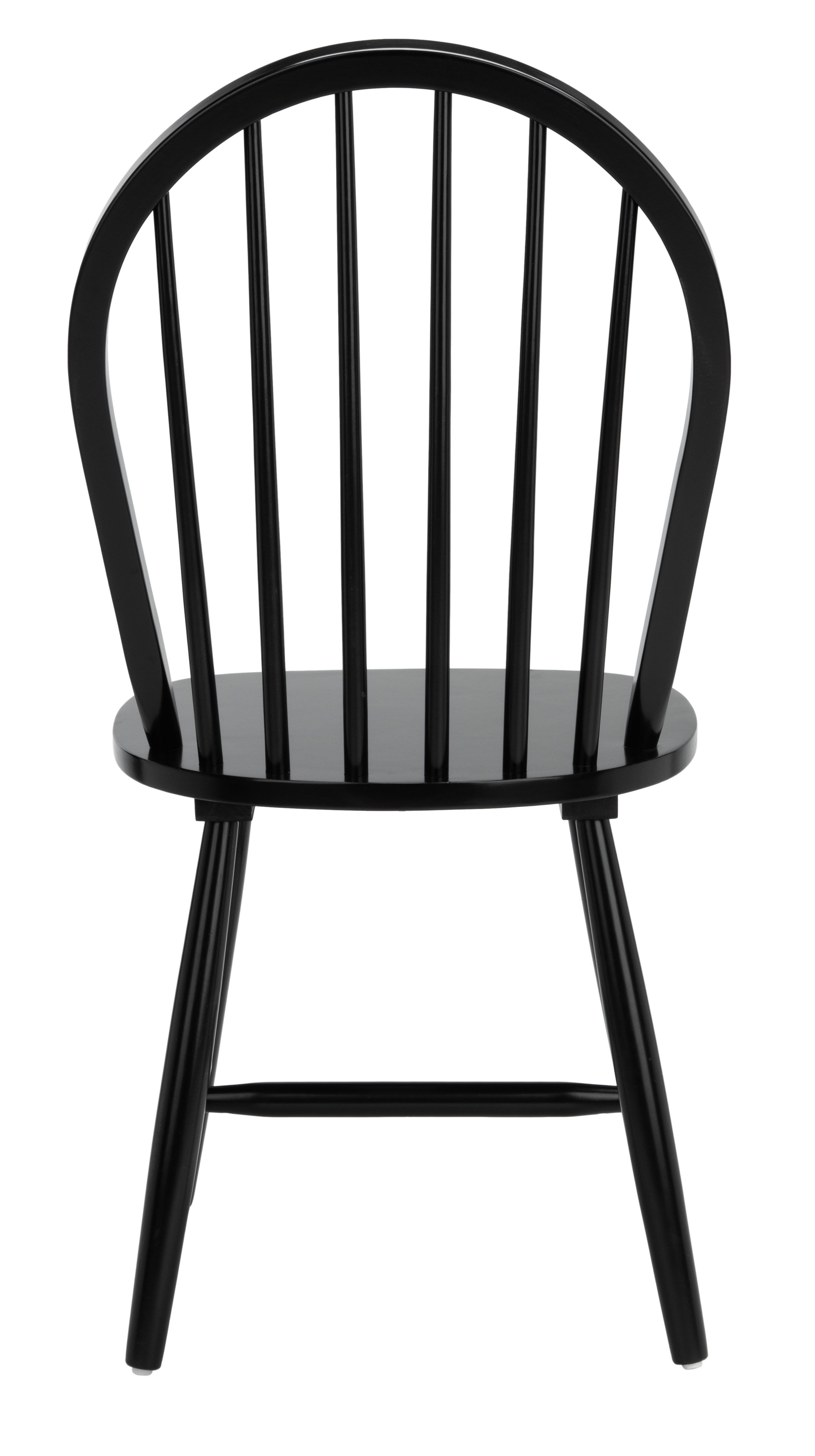 Safavieh Camden Dining Chair (Set of 2), Black, large