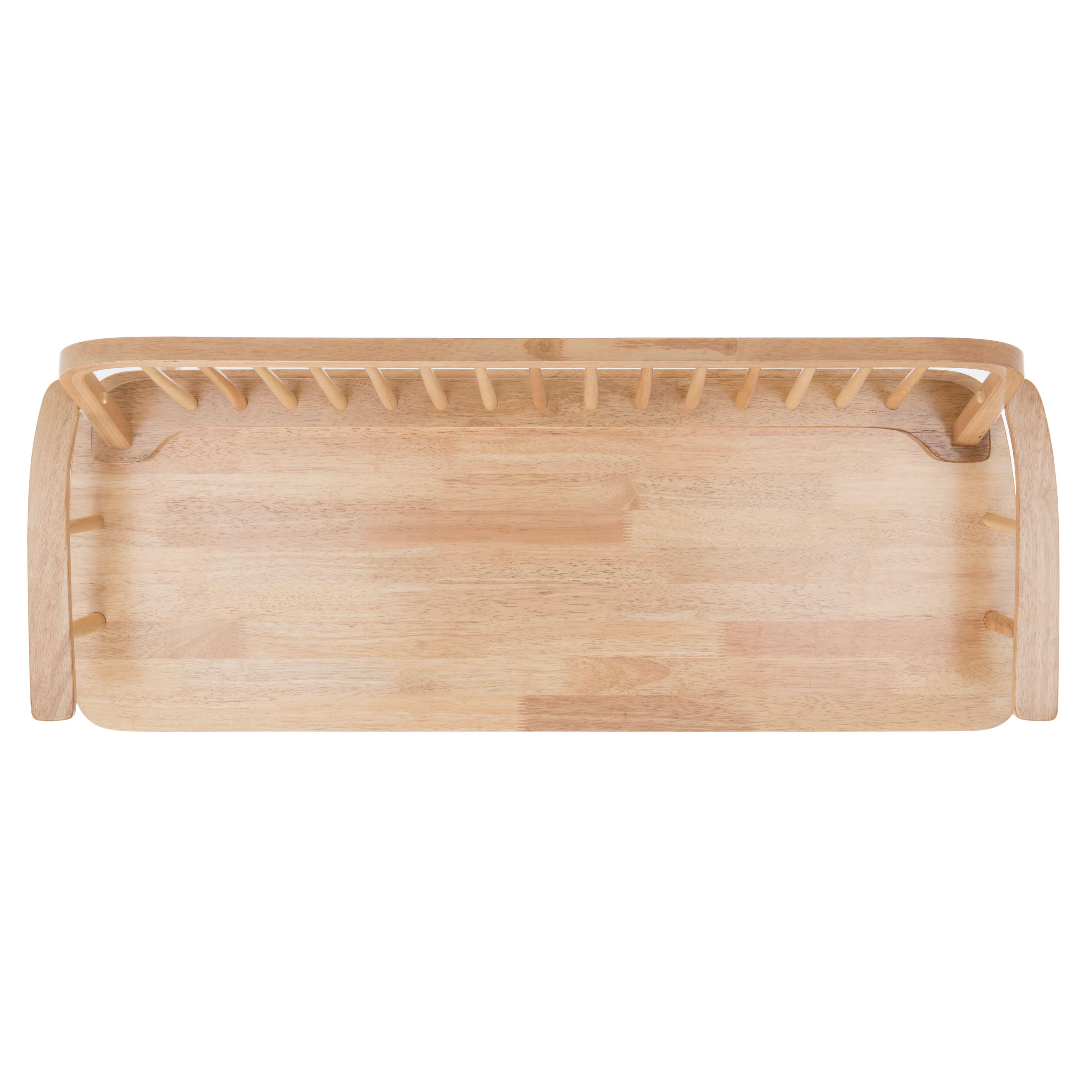 Safavieh Lucilia 19" Dining Bench, Natural, large