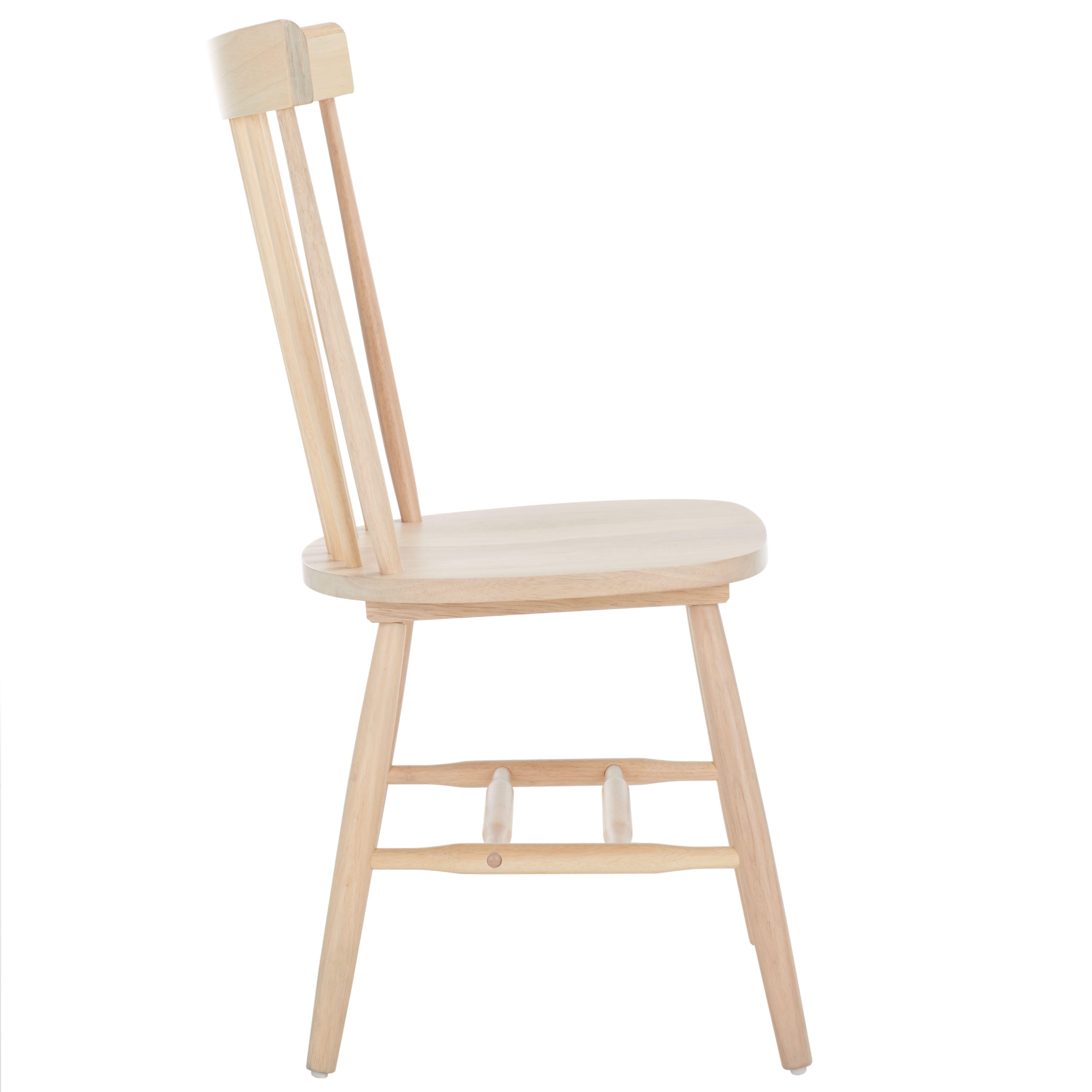 Safavieh Parker Dining Chair (Set of 2), White Washed, large
