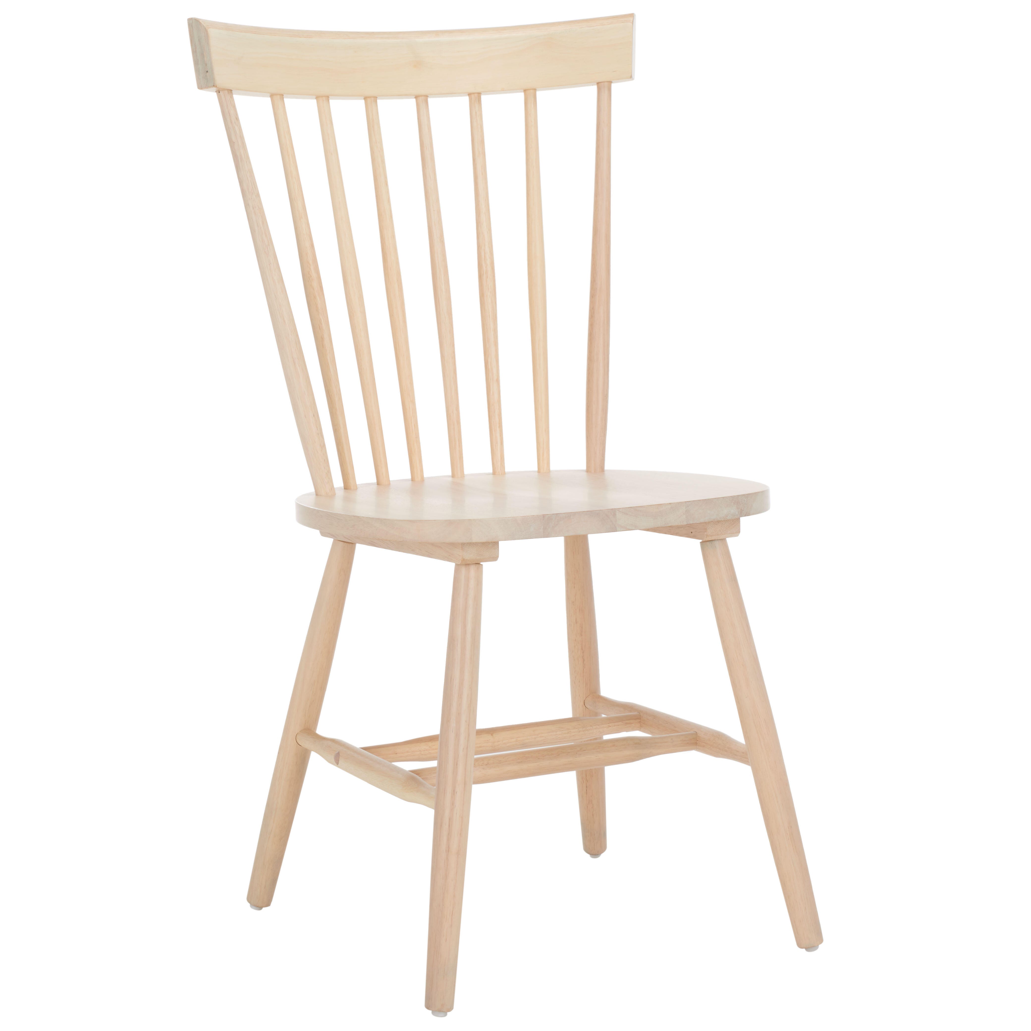 Safavieh Parker Dining Chair (Set of 2), White Washed, large