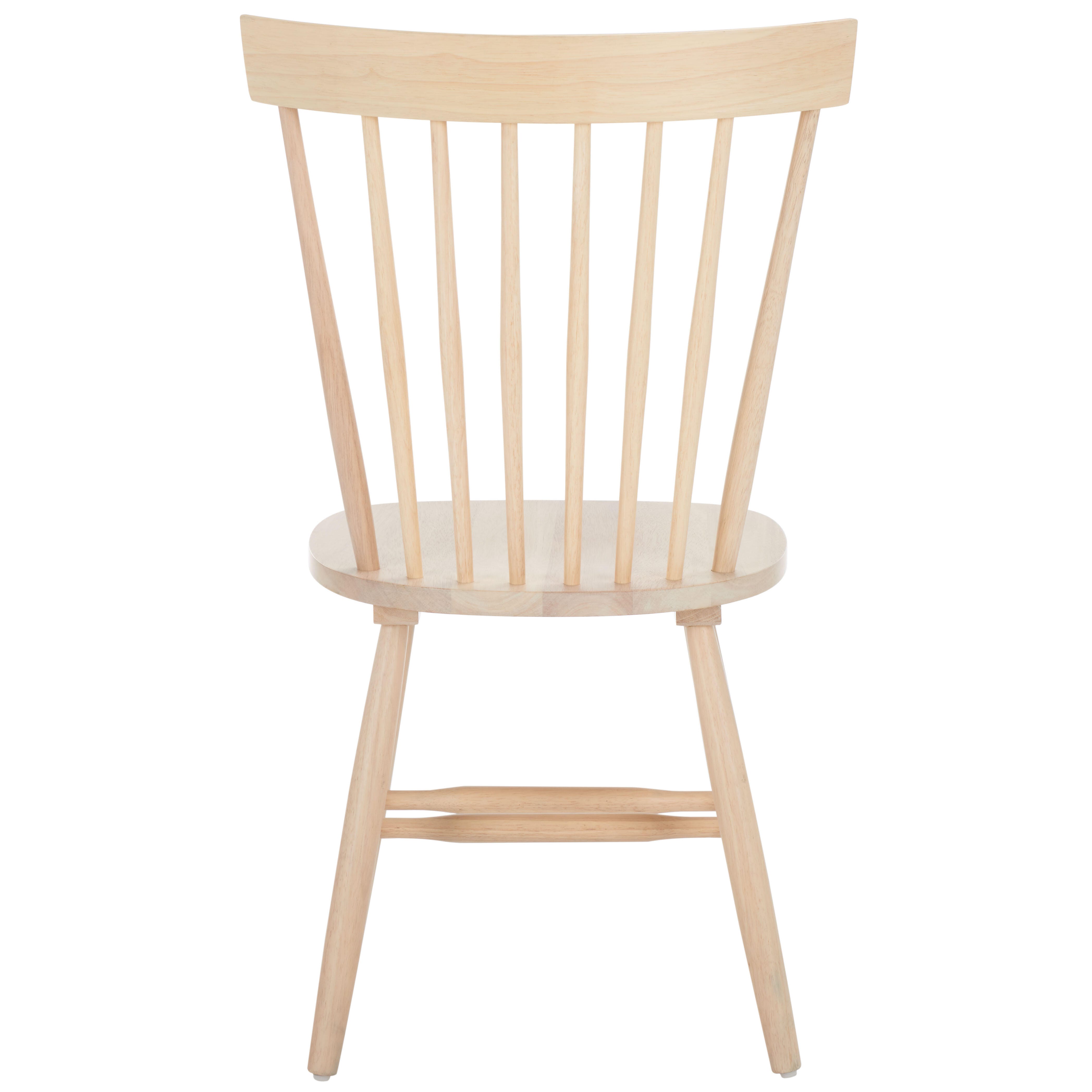 Safavieh Parker Dining Chair (Set of 2), White Washed, large