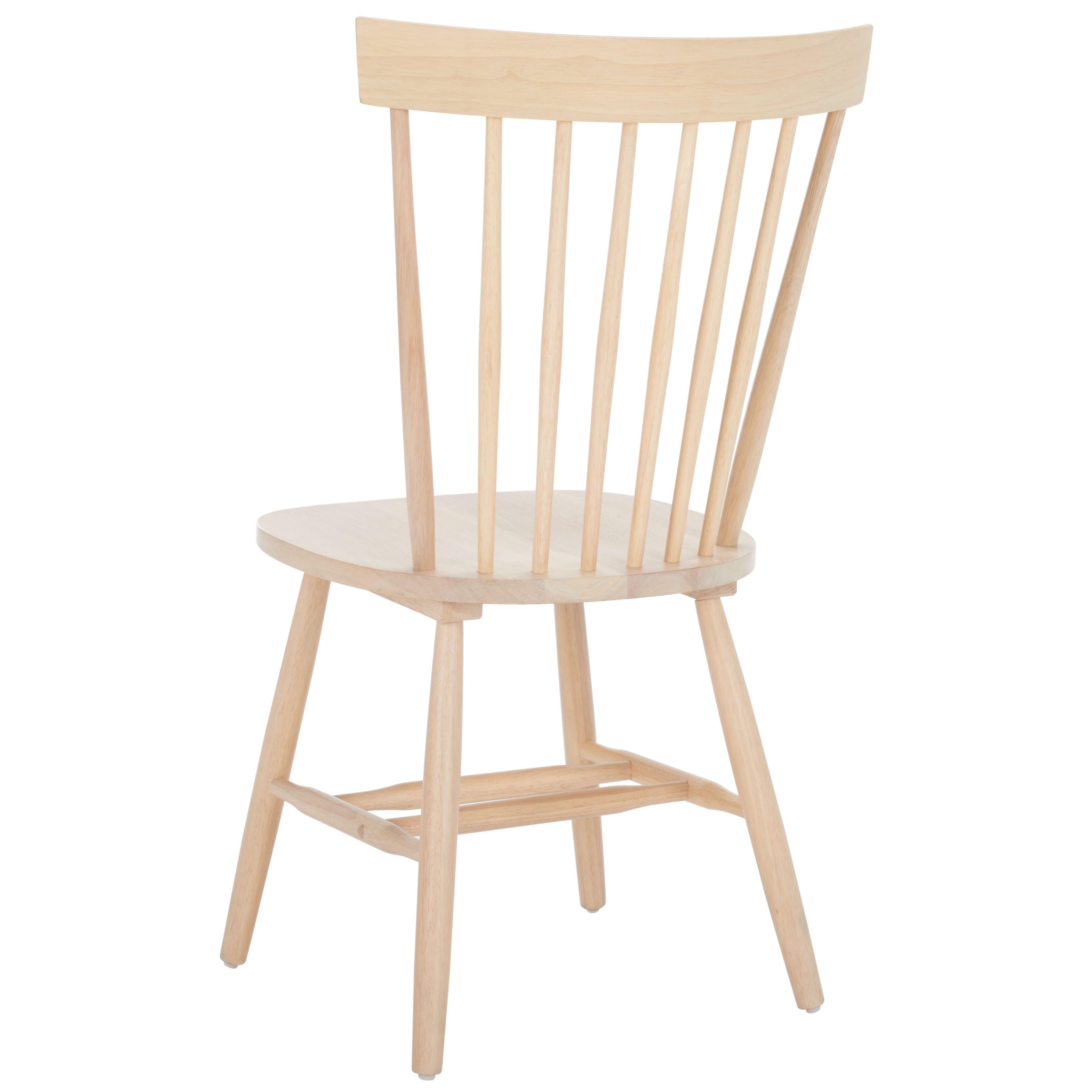 Safavieh Parker Dining Chair (Set of 2), White Washed, large