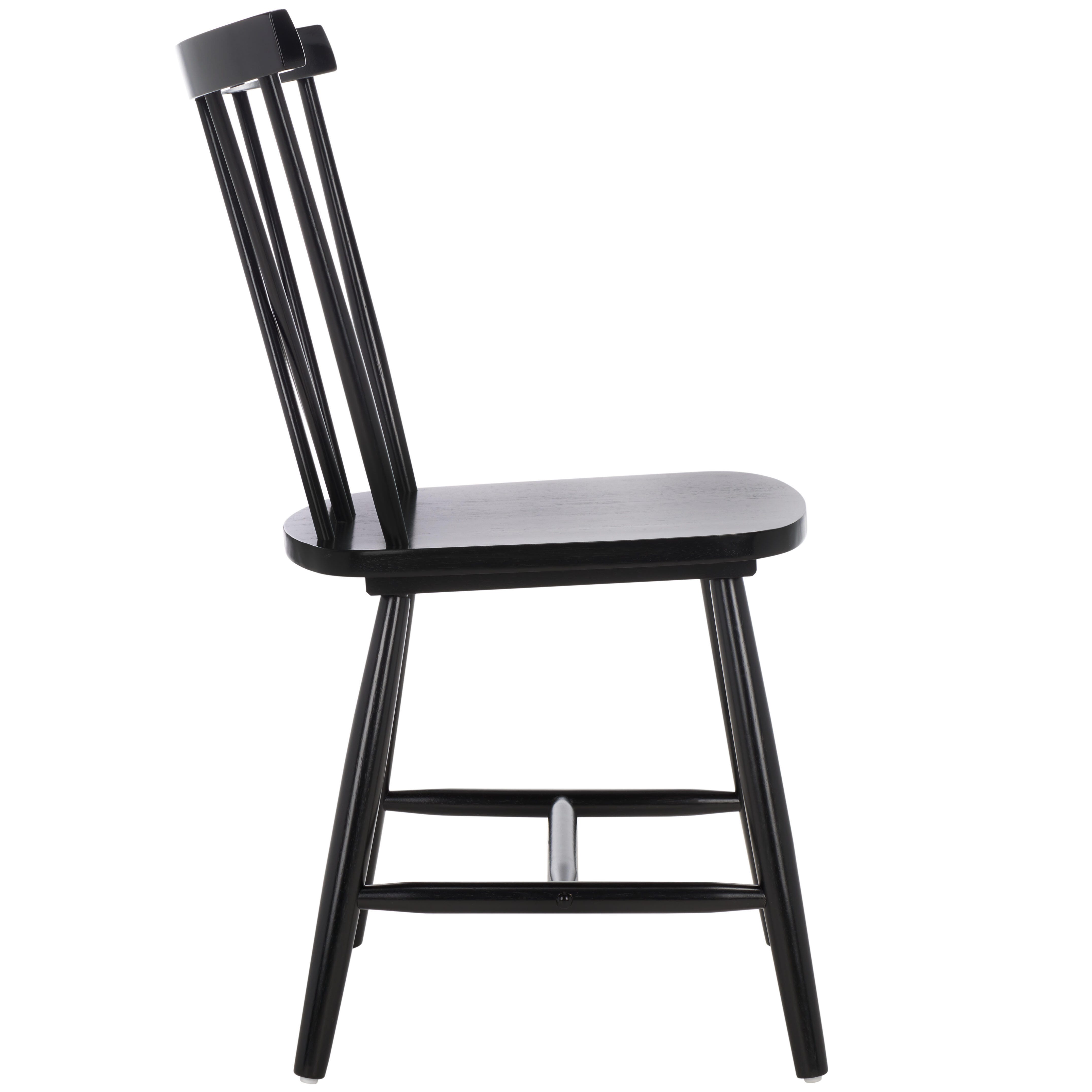 Safavieh Tayten Dining Chair (Set of 2), Black, large