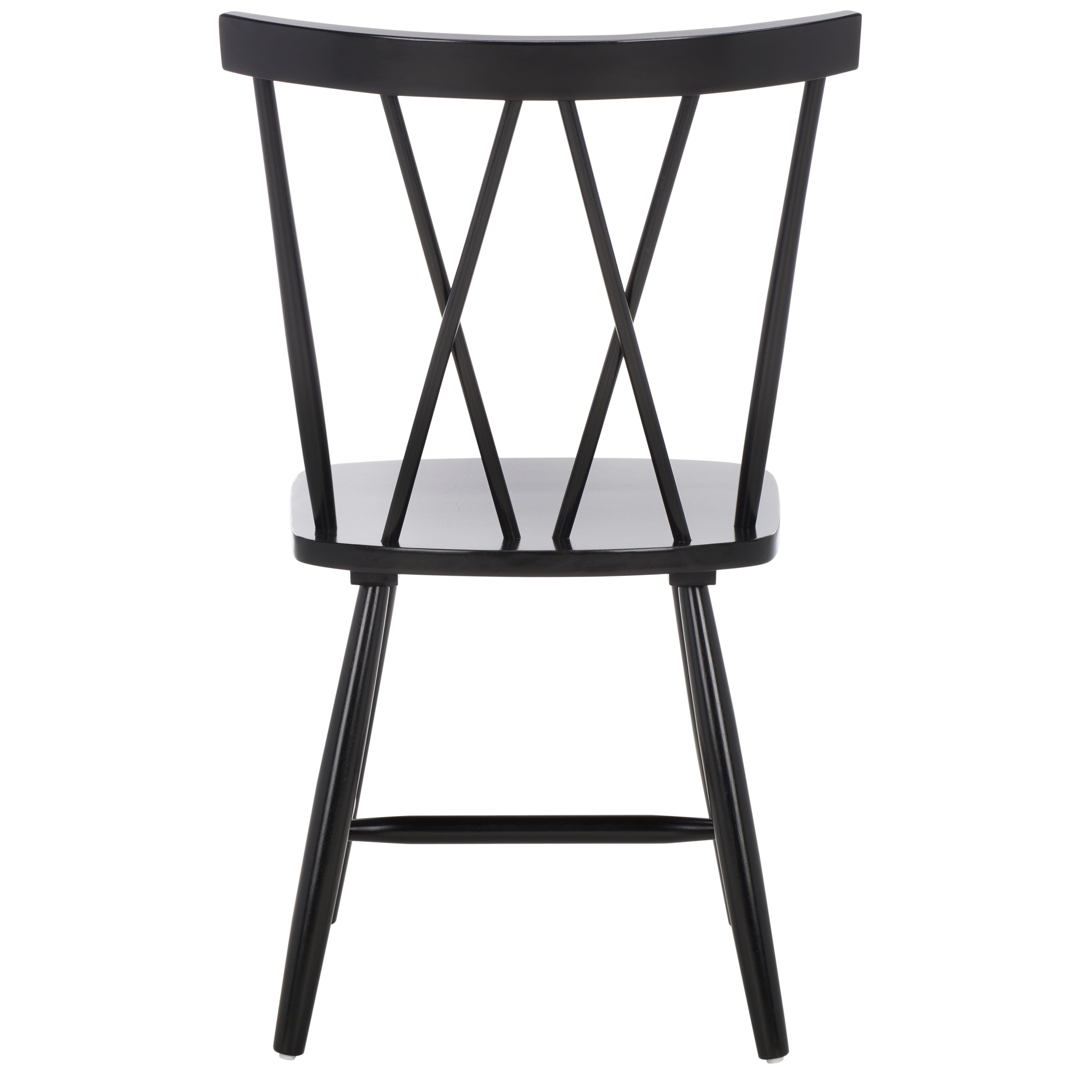 Safavieh Tayten Dining Chair (Set of 2), Black, large
