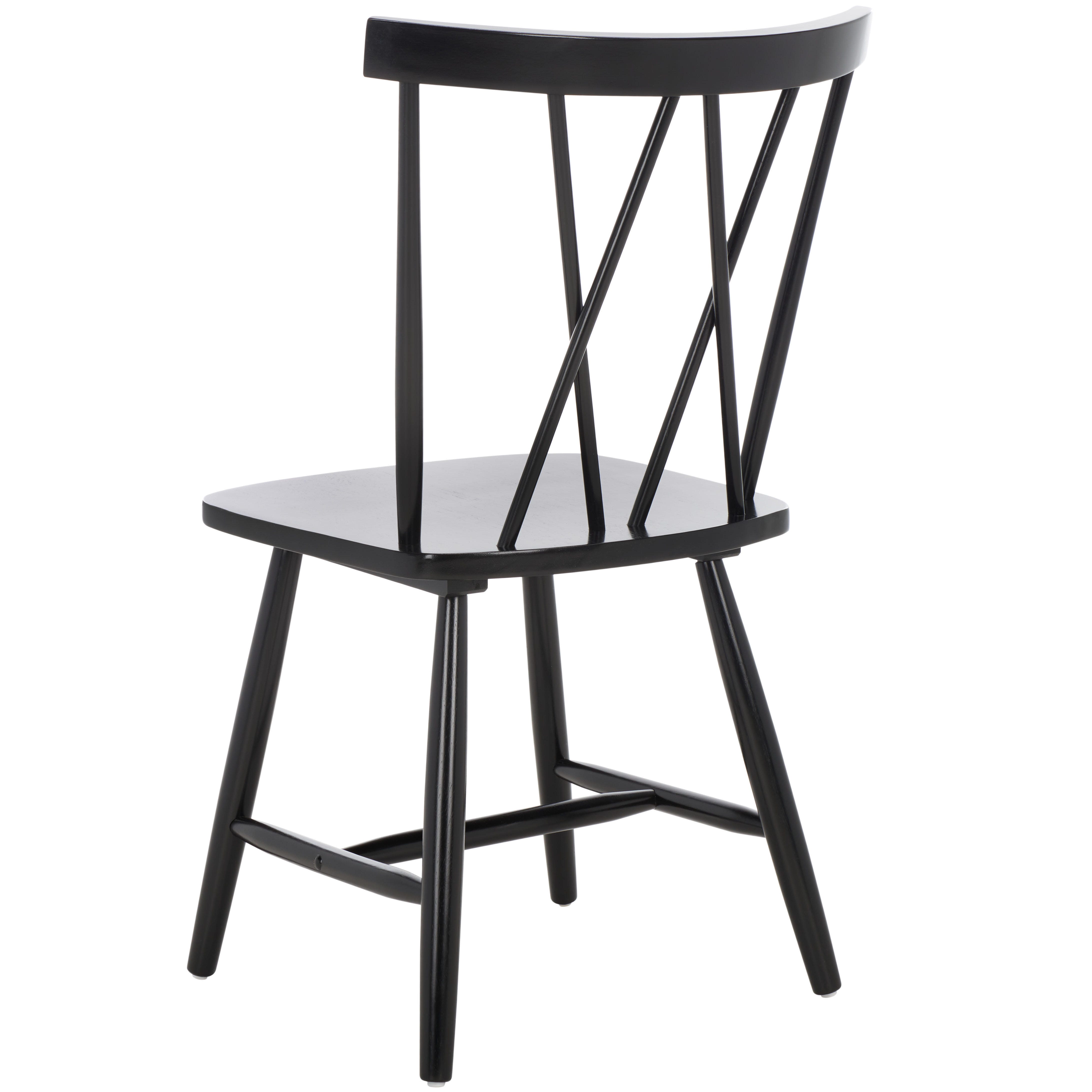 Safavieh Tayten Dining Chair (Set of 2), Black, large