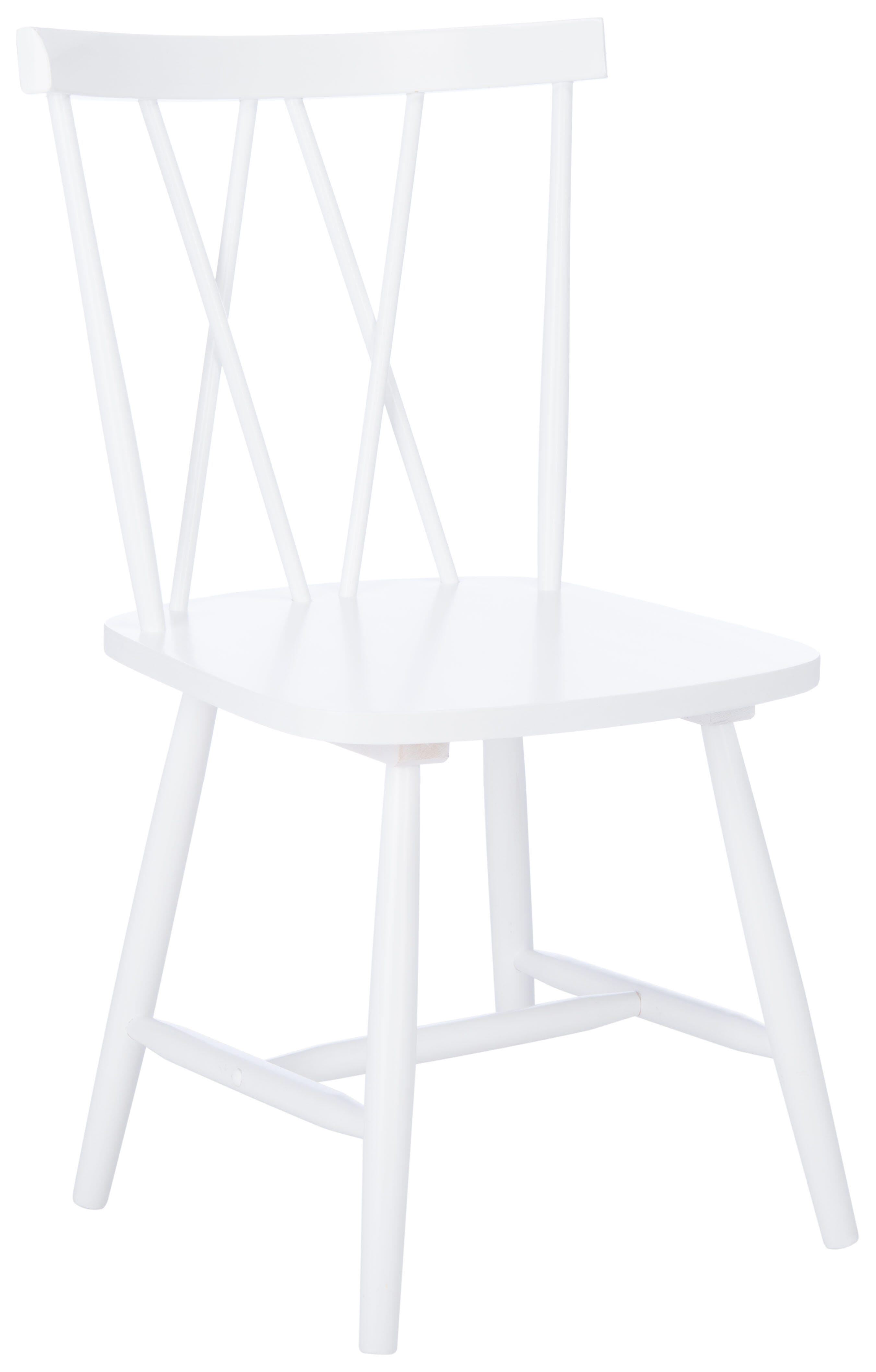 Safavieh Tayten Dining Chair (Set of 2), White, large