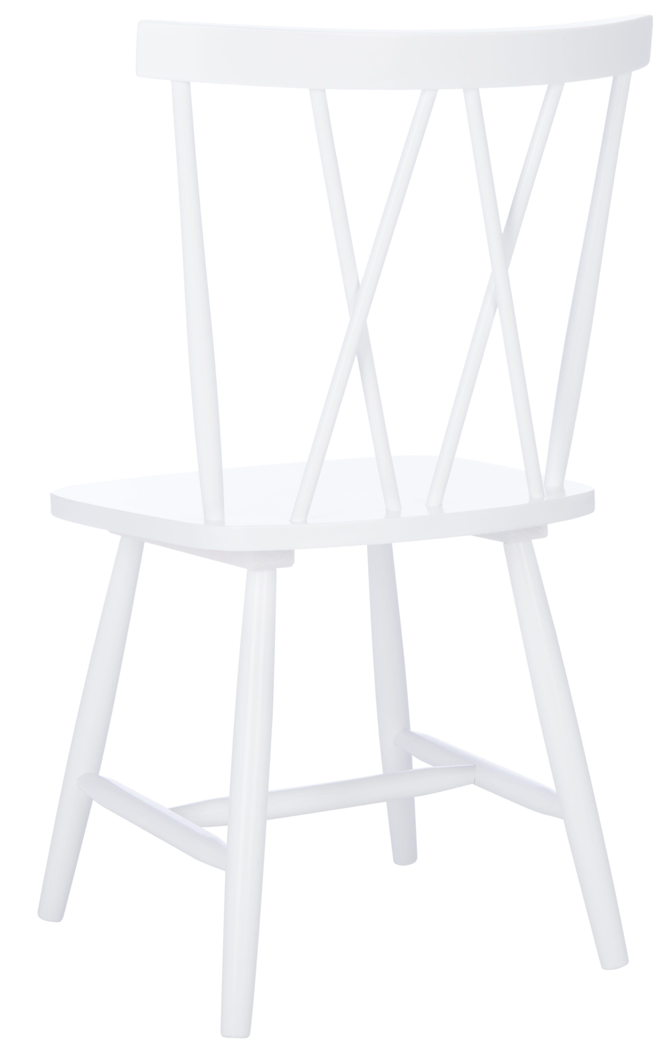 Safavieh Tayten Dining Chair (Set of 2), White, large