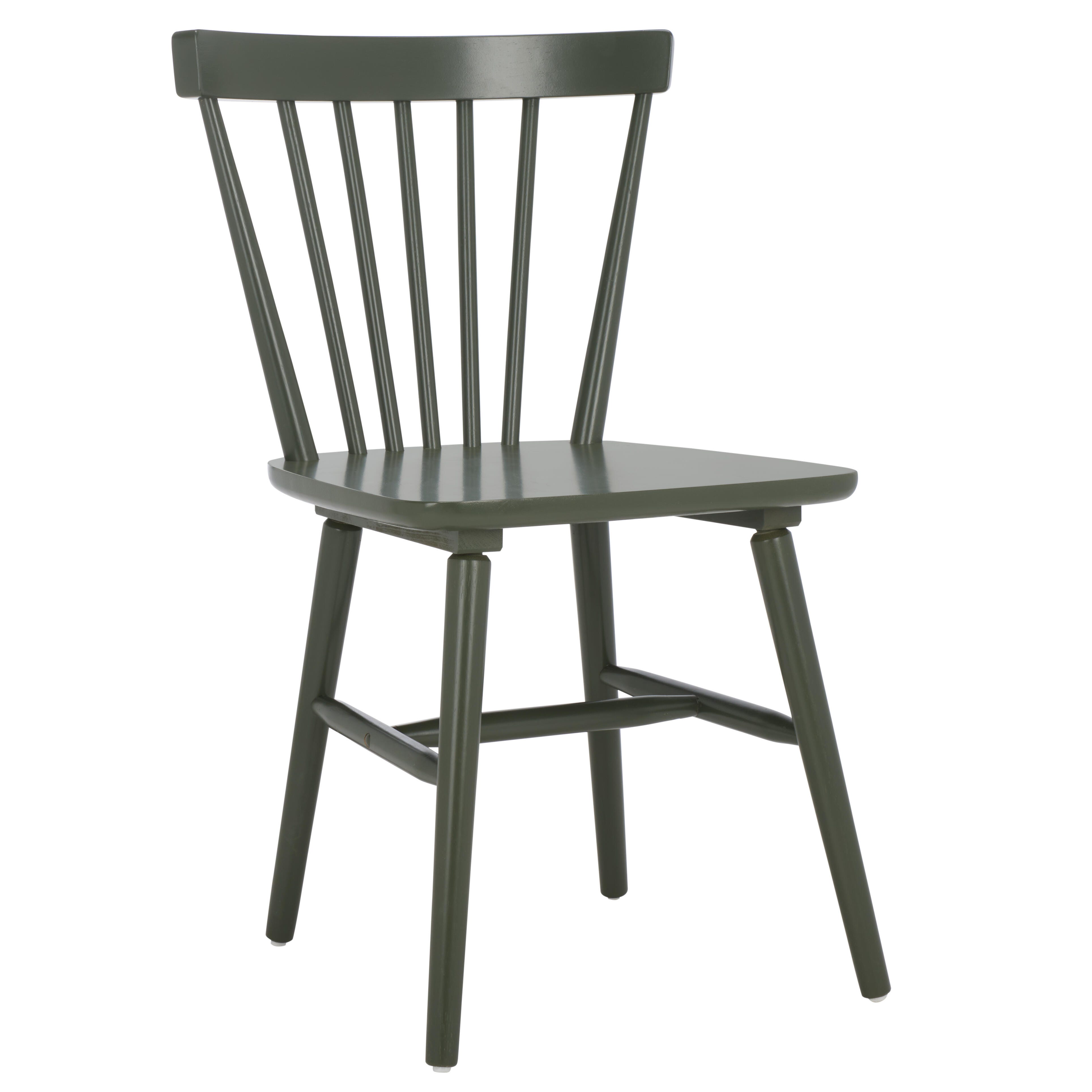 Safavieh Winona Dining Chair (Set of 2), Dusty Green, large