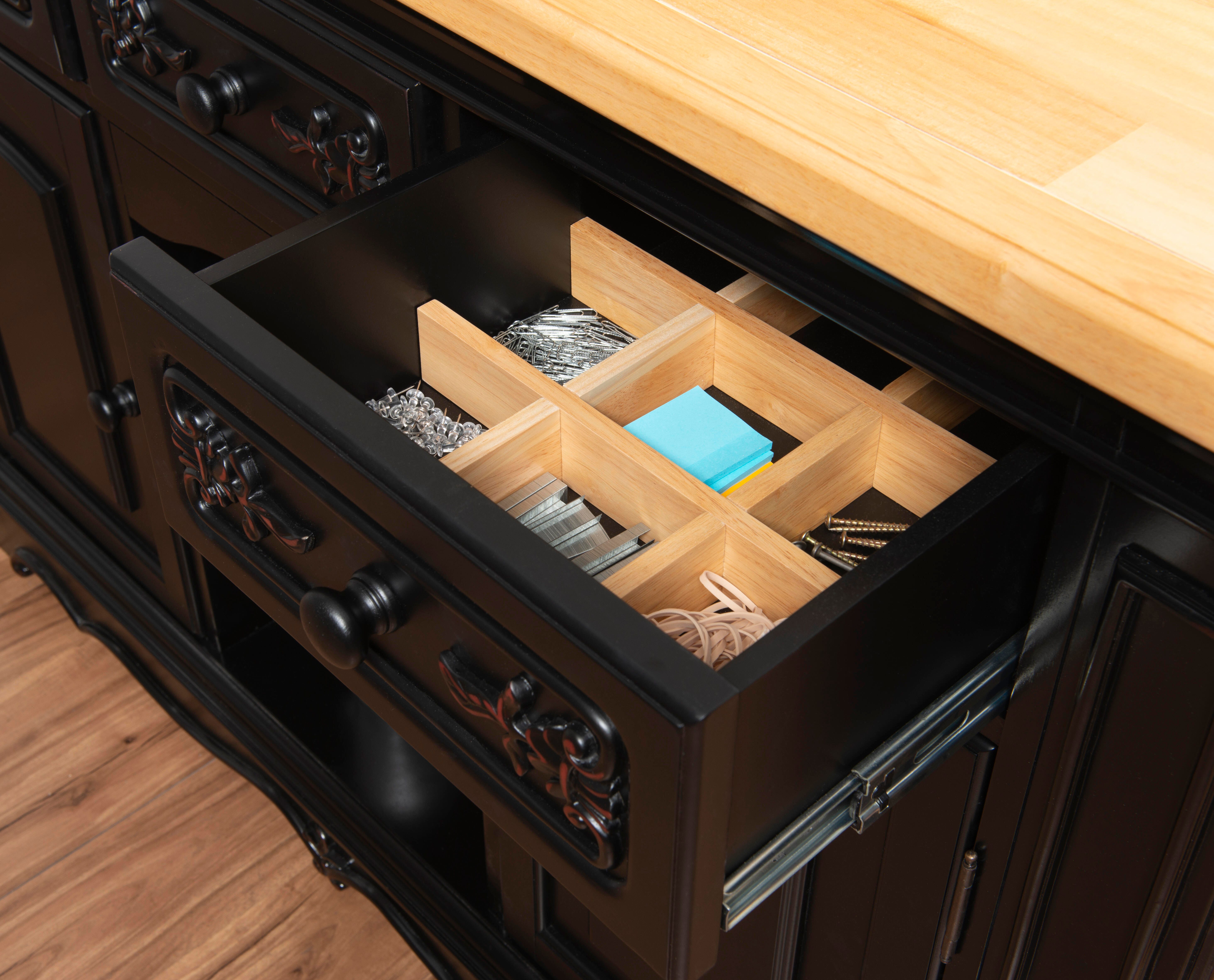 Linon Posey Kitchen Island, , large