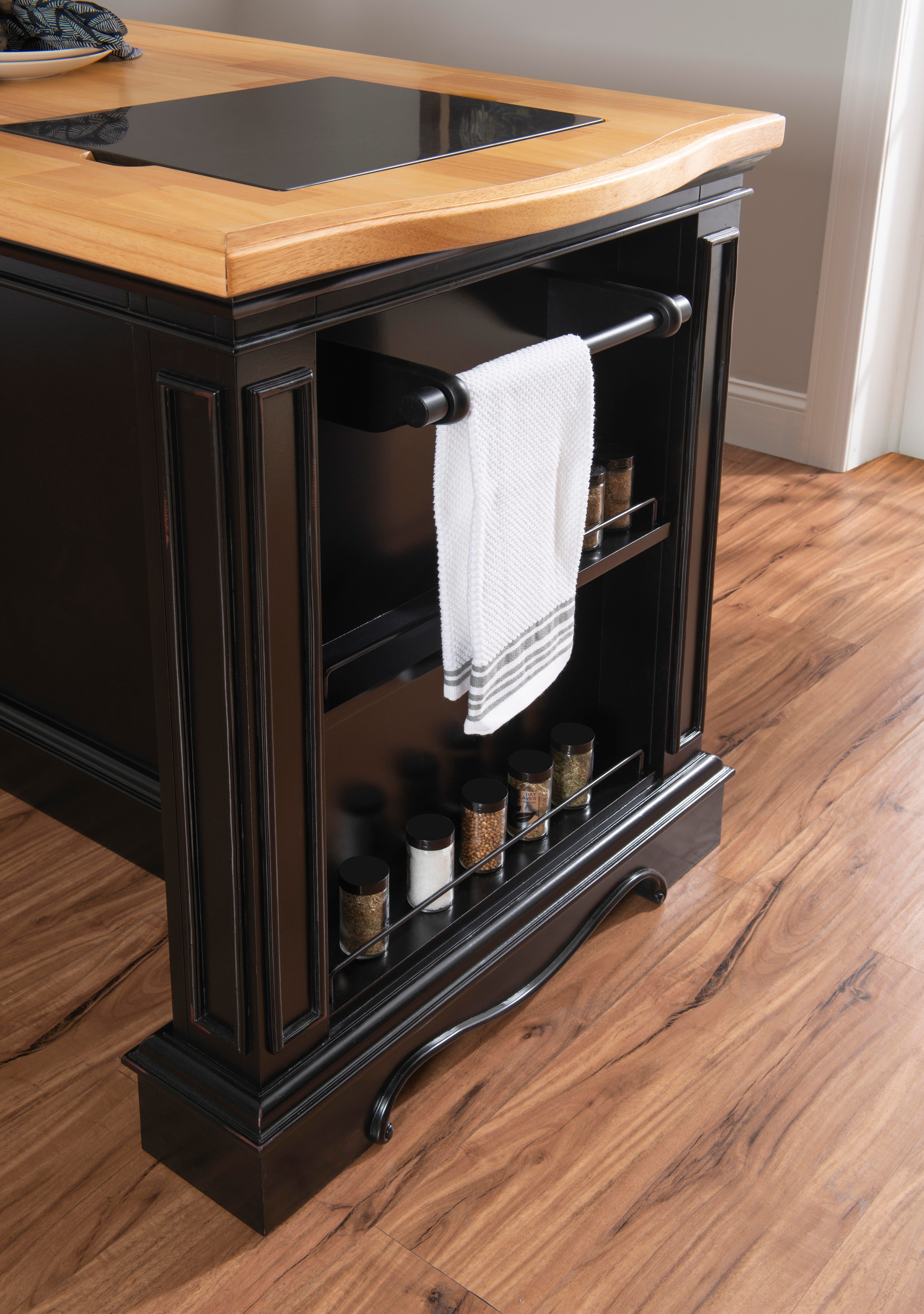 Linon Posey Kitchen Island, , large
